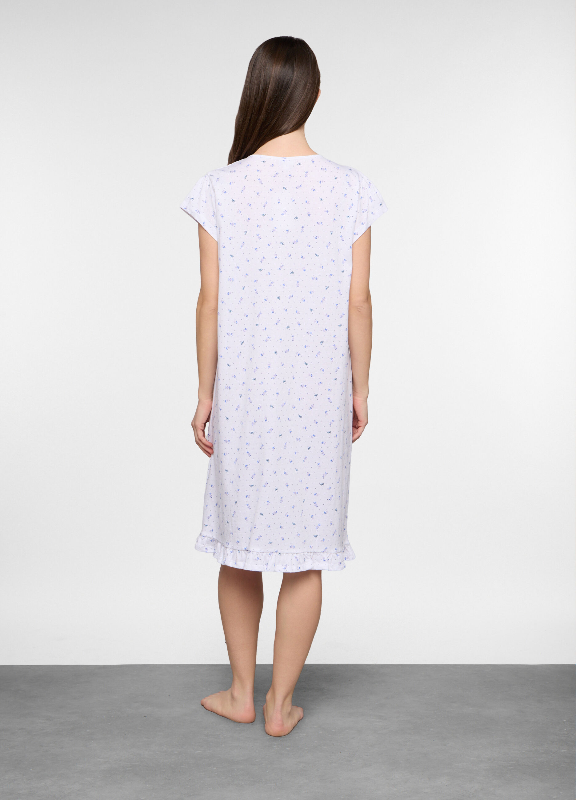 Camicia da notte in jersey donna_1