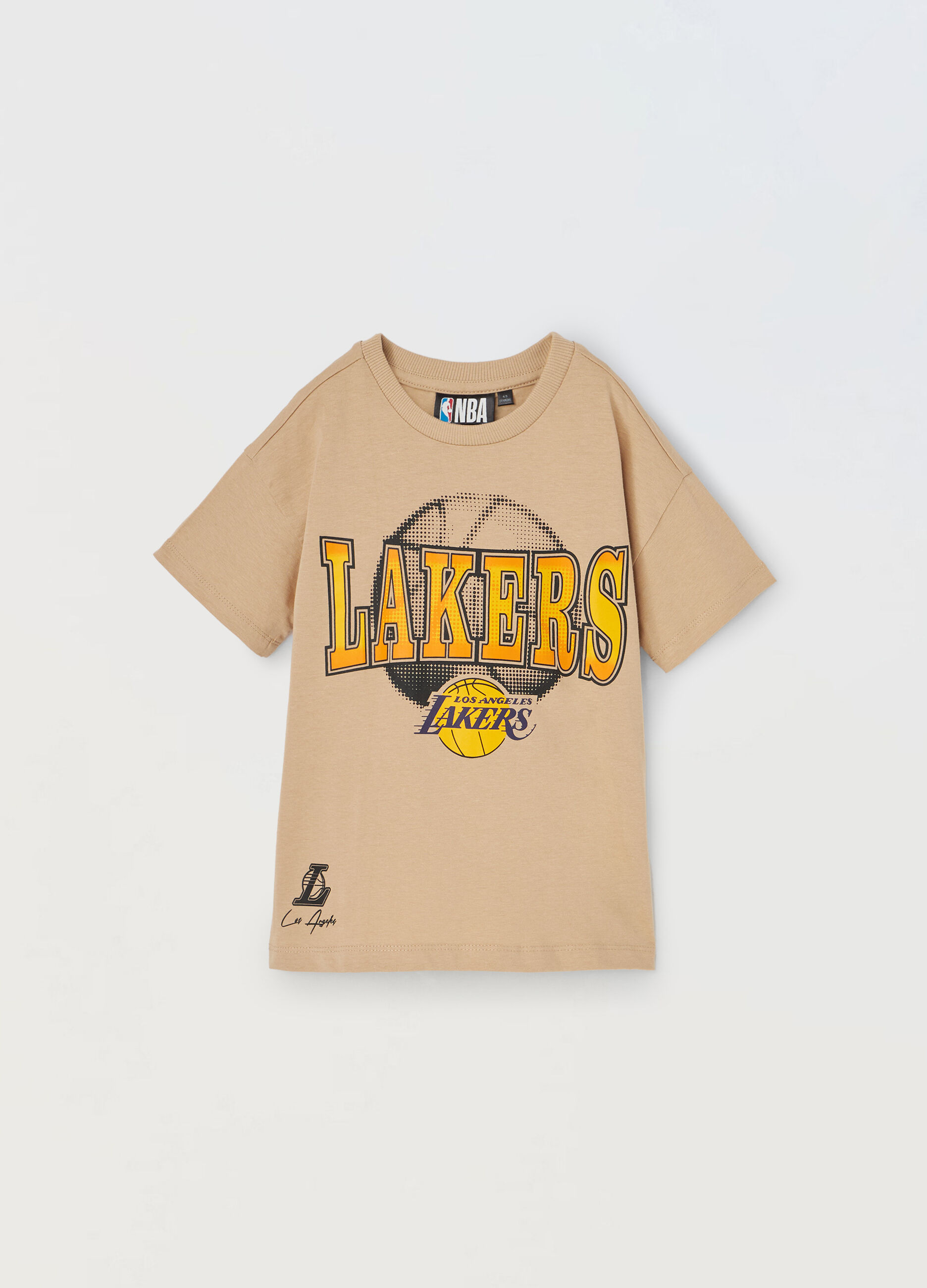 T-shirt NBA a maniche corte in puro cotone bambino_0