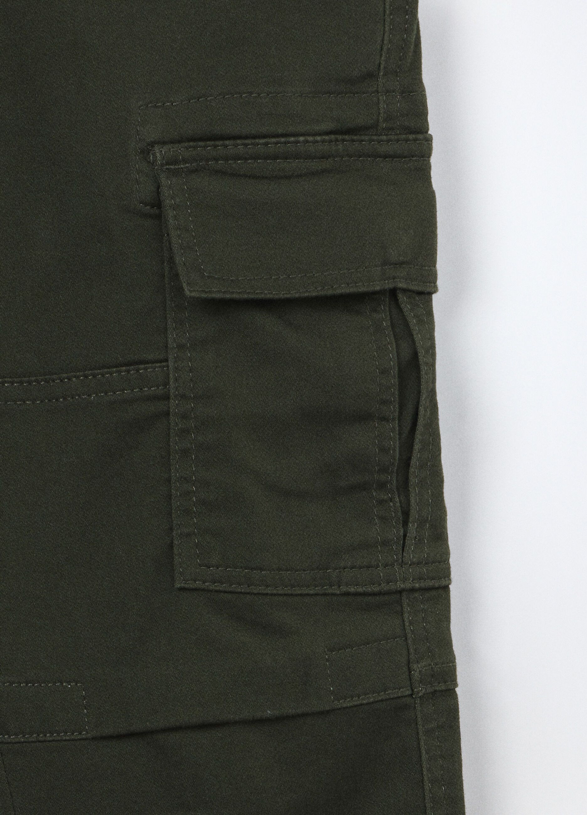 Pantaloni in french terry misto cotone ragazzo_2