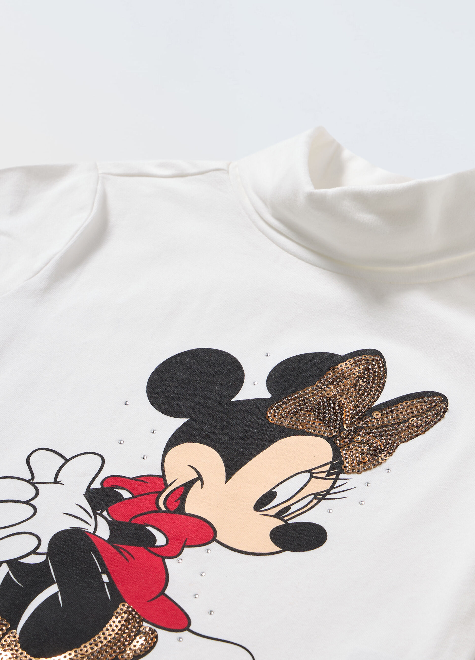 Lupetto in jersey di cotone stretch bambina_1