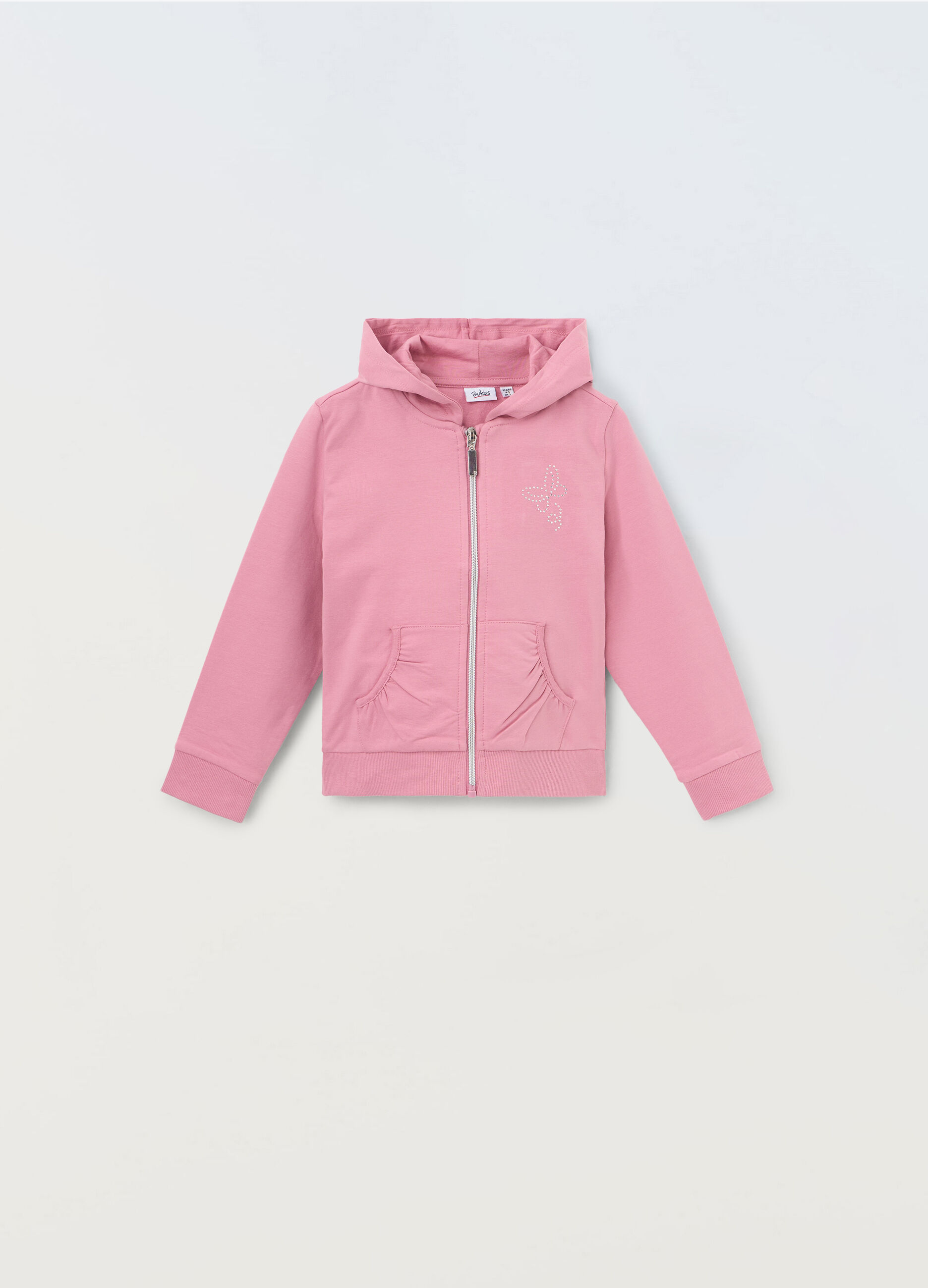 Felpe con zip bambina top