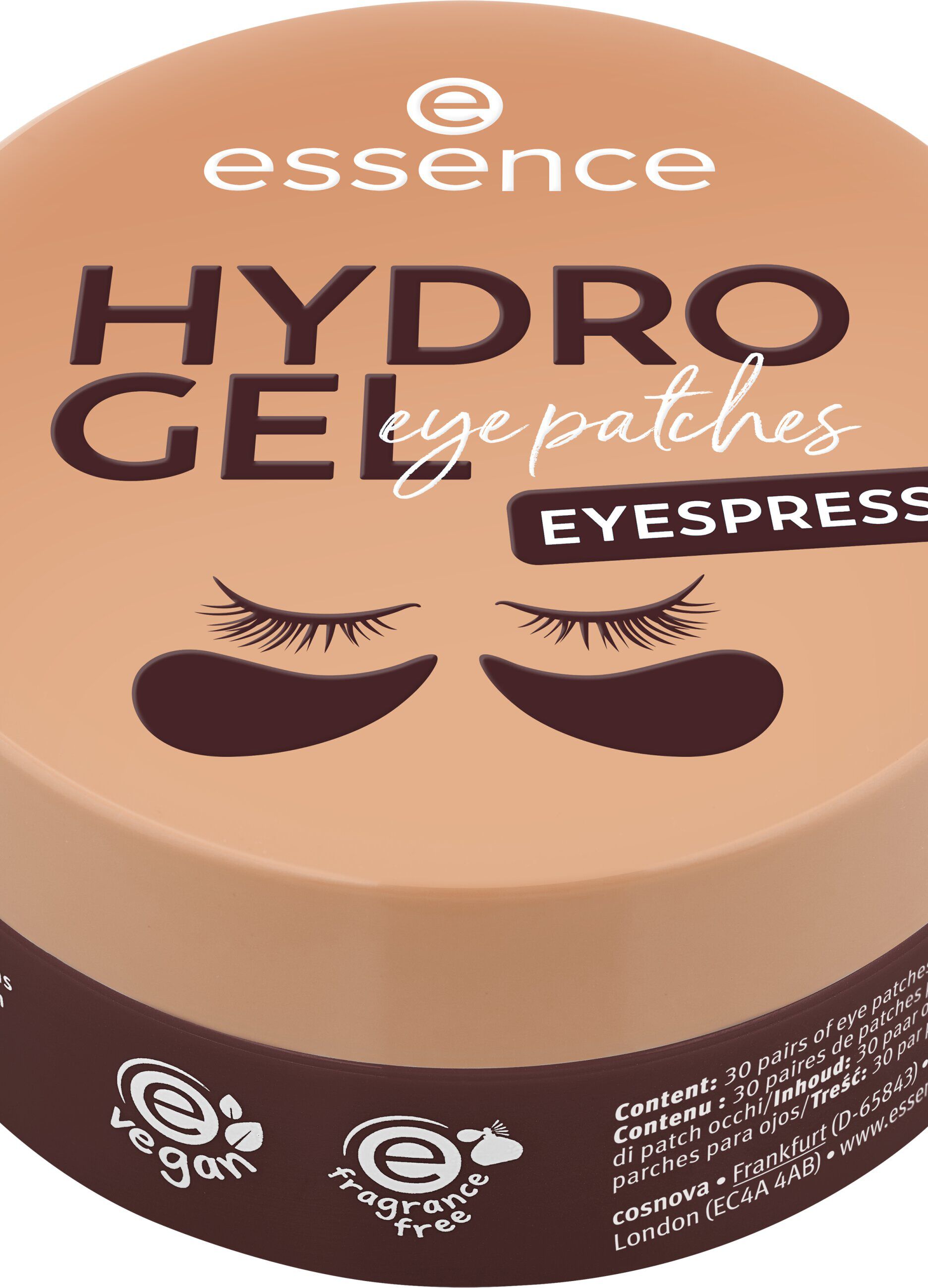 Essence HYDRO GEL patch occhi in gel 30 paia variante EYESPRESSO_2