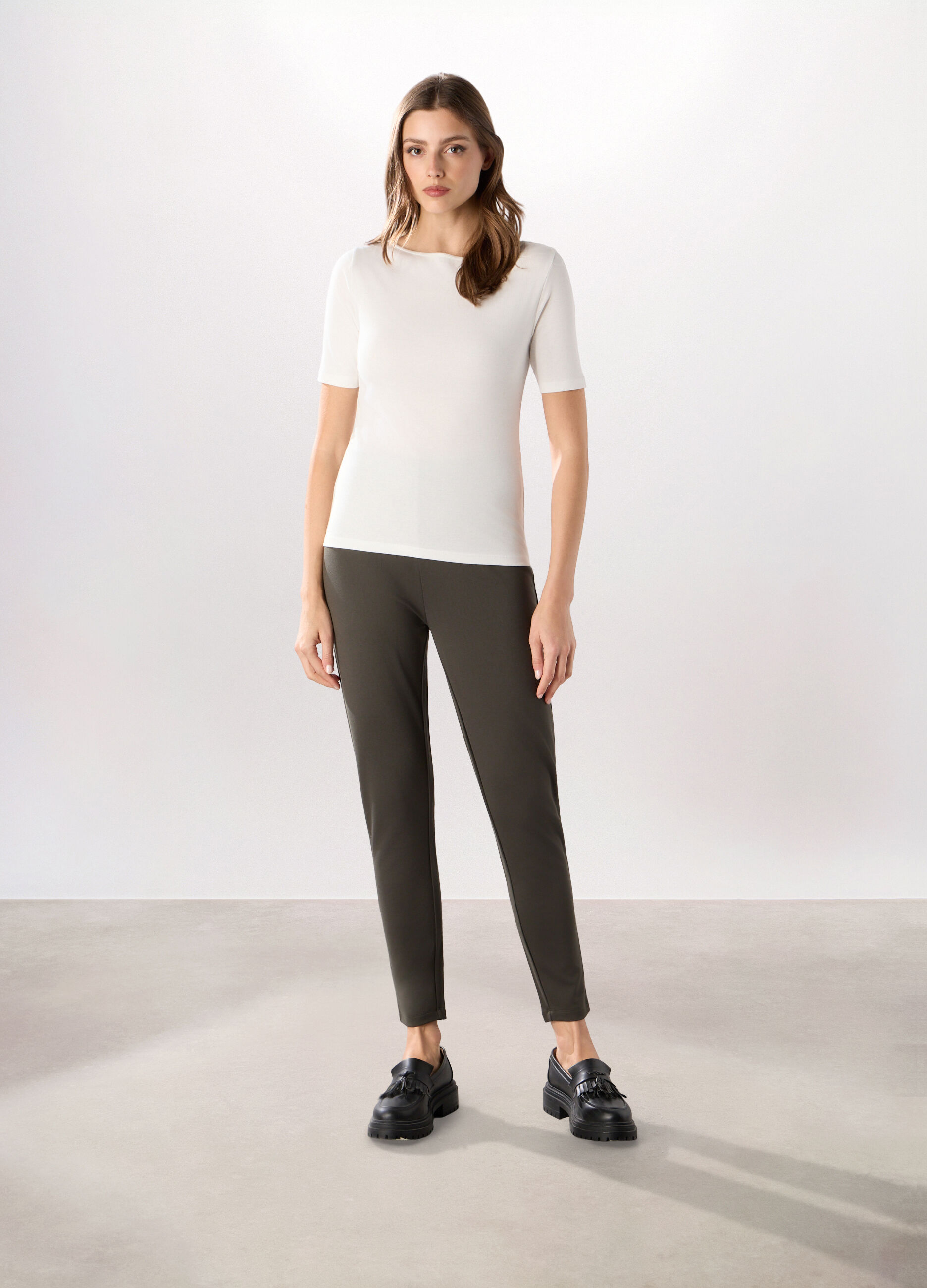 Leggings misto viscosa donna_0