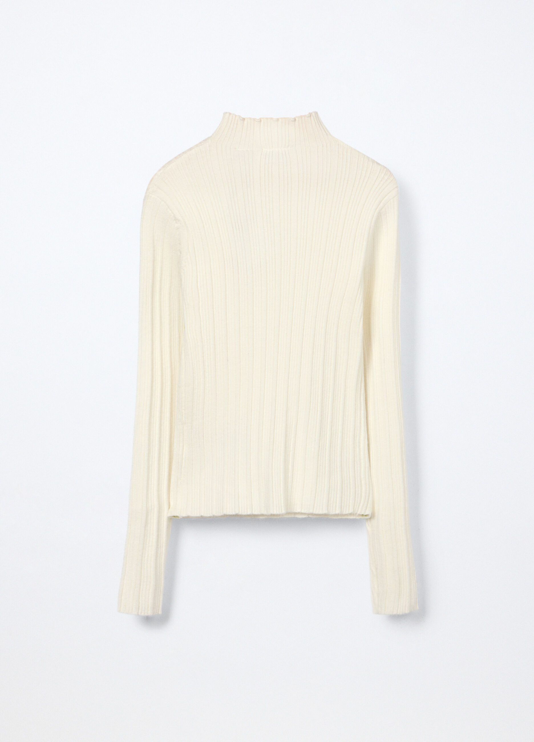Lupetto tricot misto viscosa _1