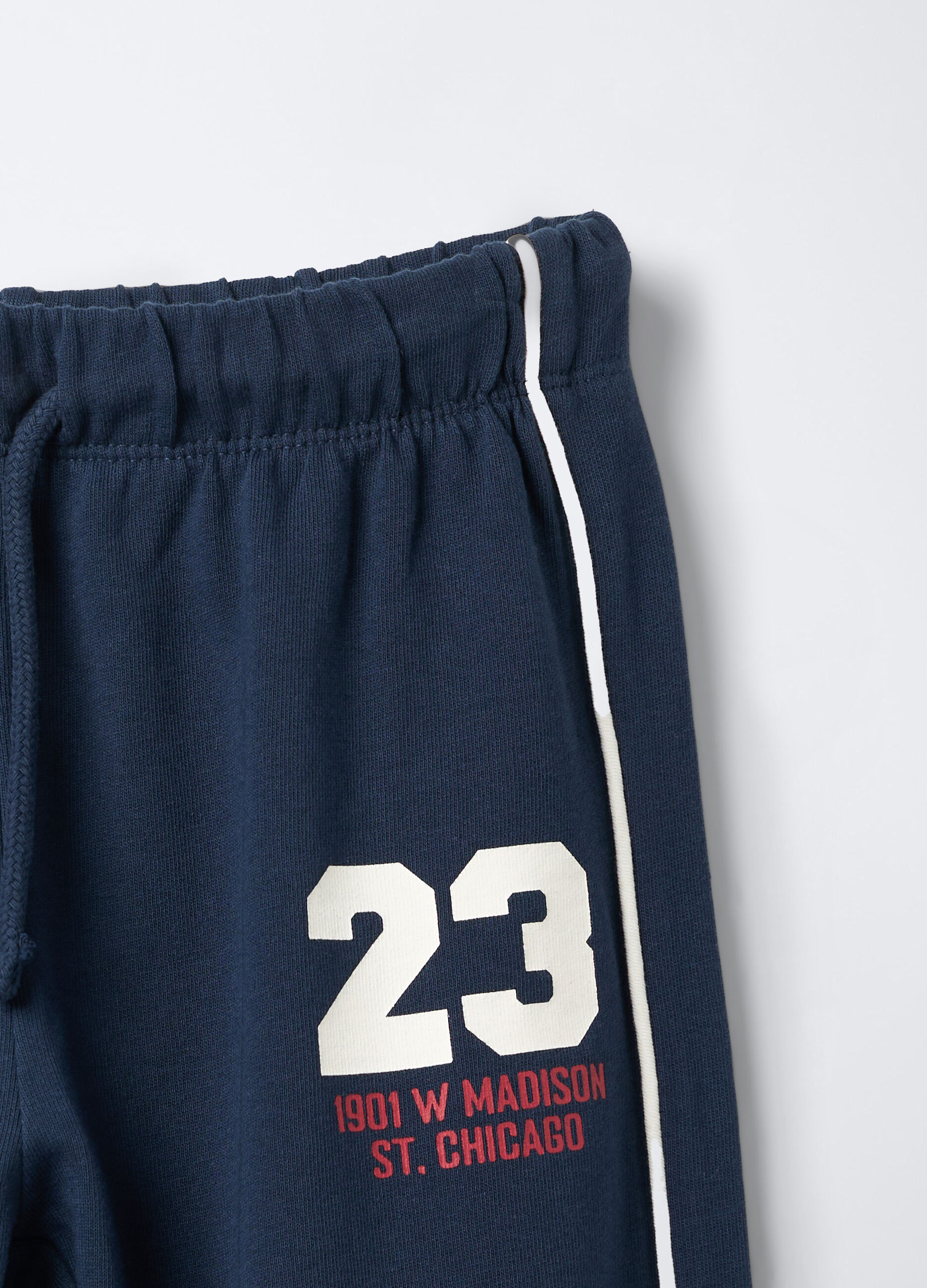 Jogger in puro cotone garzato Comfort Fit bambino_2
