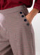 Pantalone a quadri misto viscosa donna_2