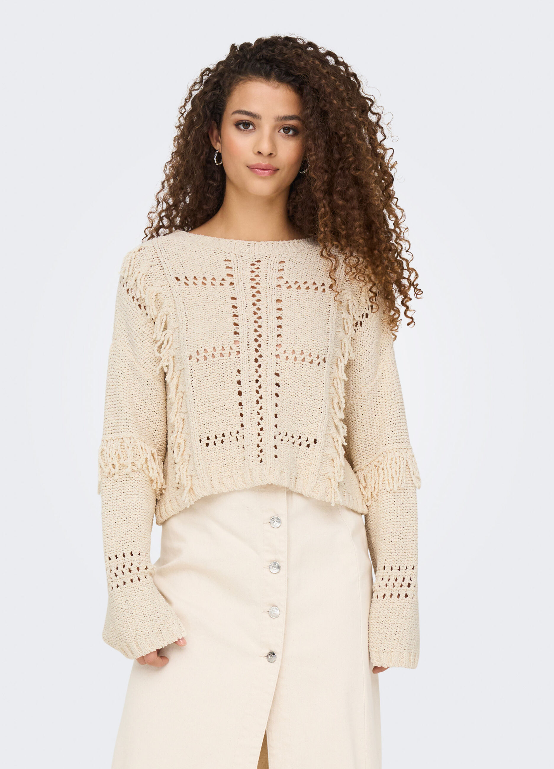 Tricot sfrangiato donna_2