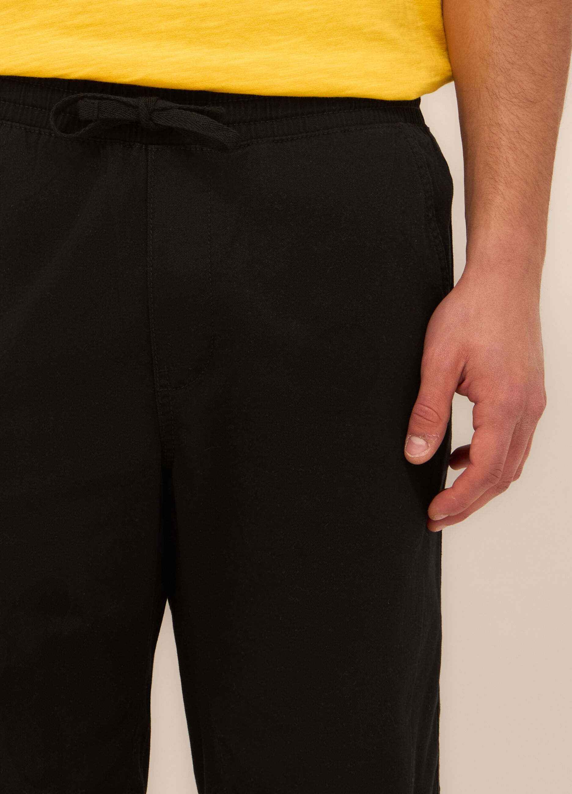 Bermuda in twill di cotone uomo_1