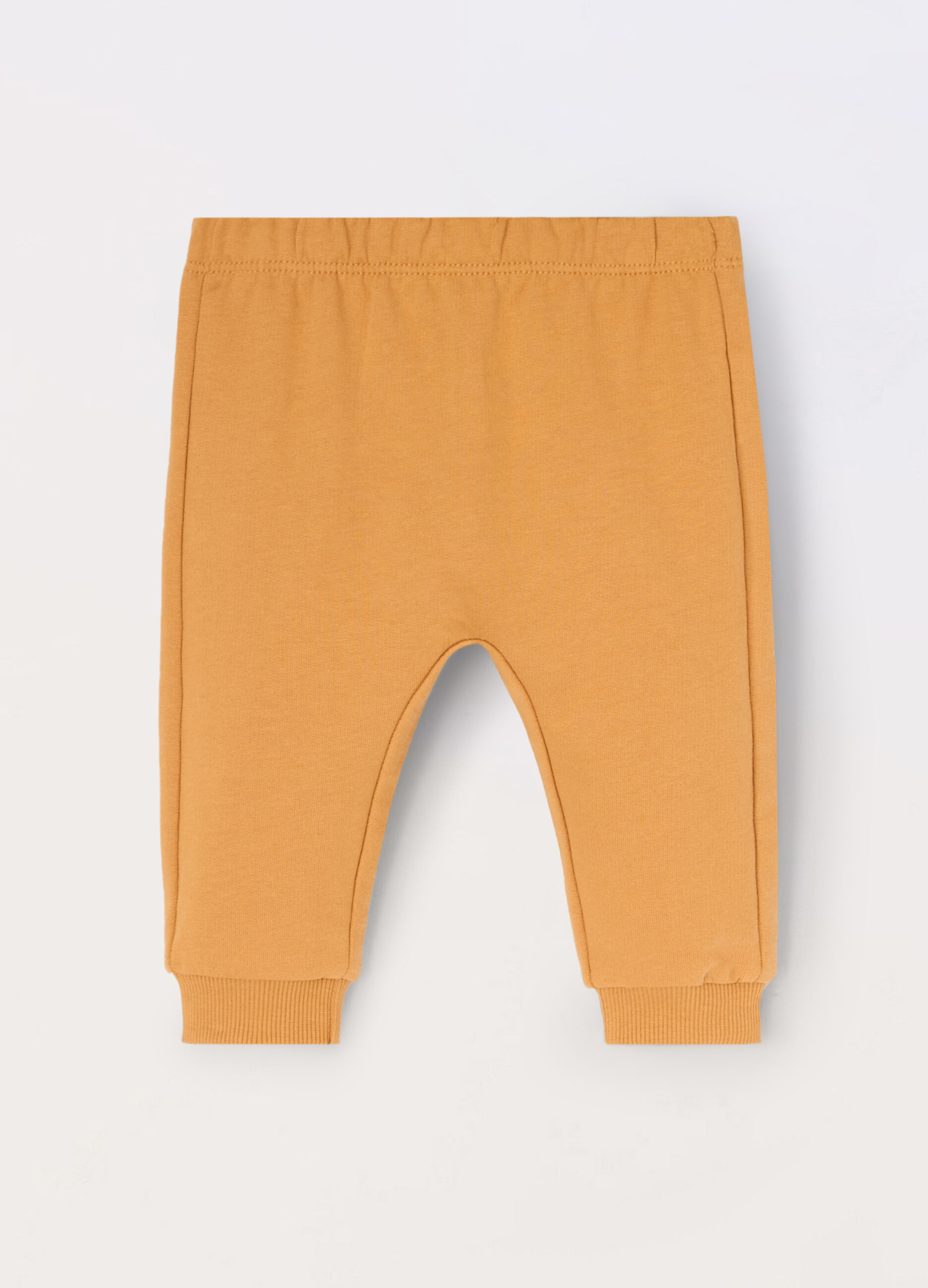 Joggers in french terry di puro cotone neonato_0