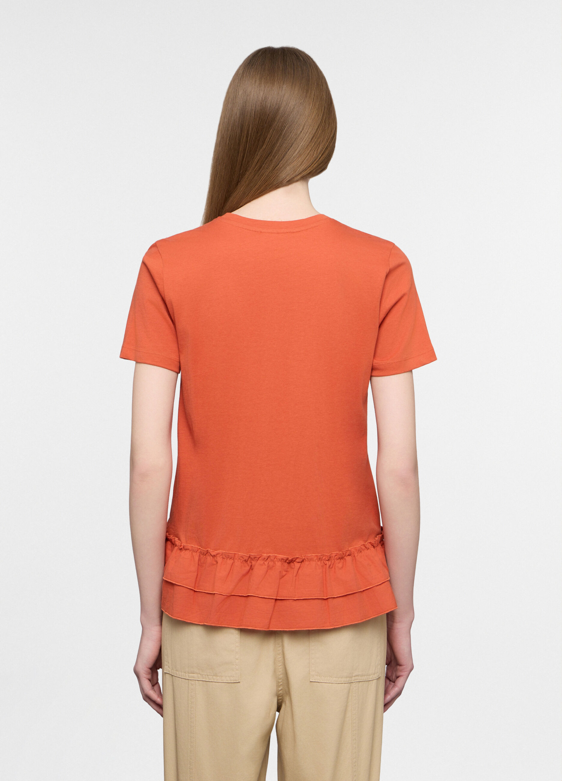 T-shirt girocollo donna_1