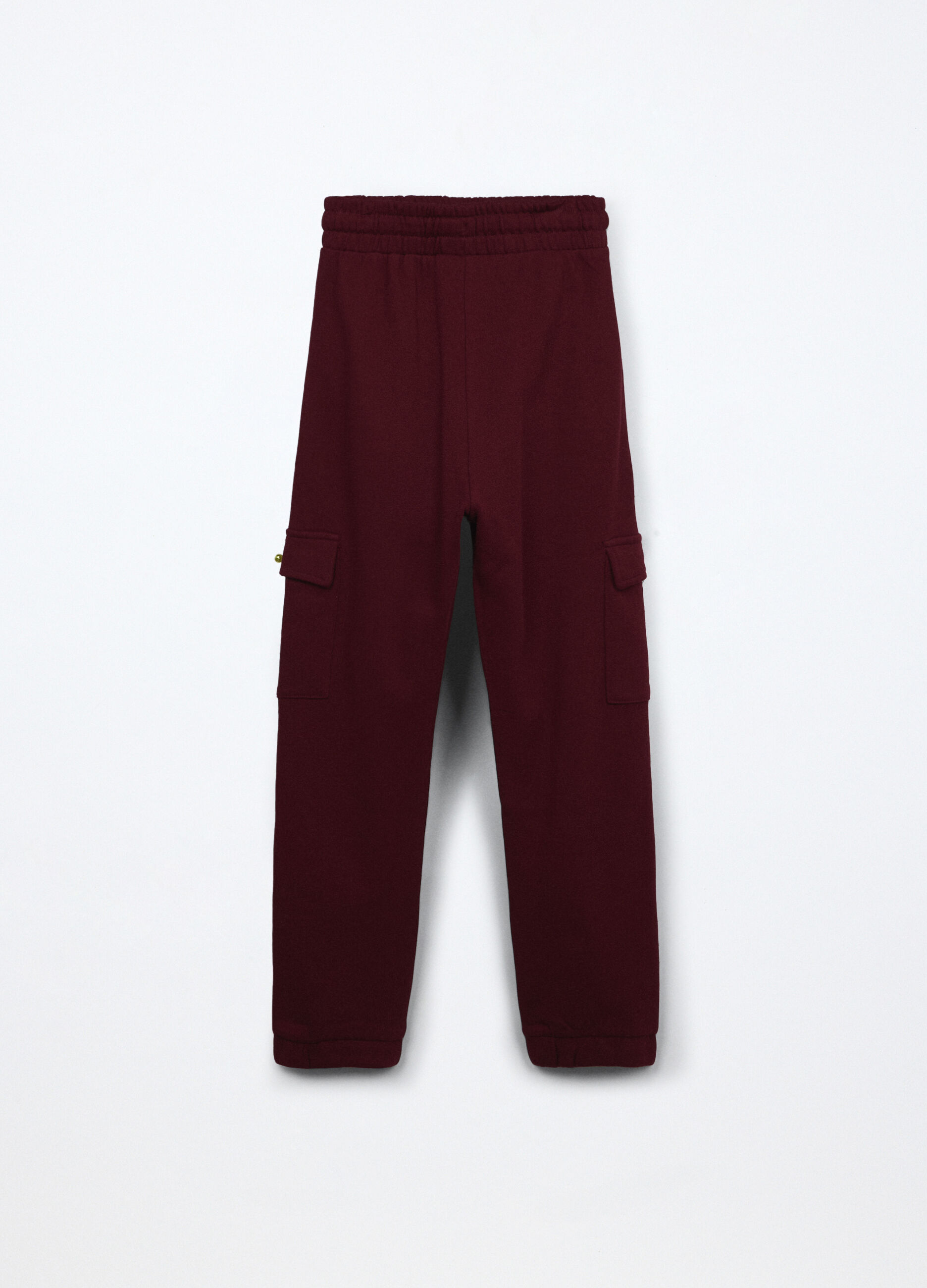 Jogger in french terry di puro cotone ragazza_1