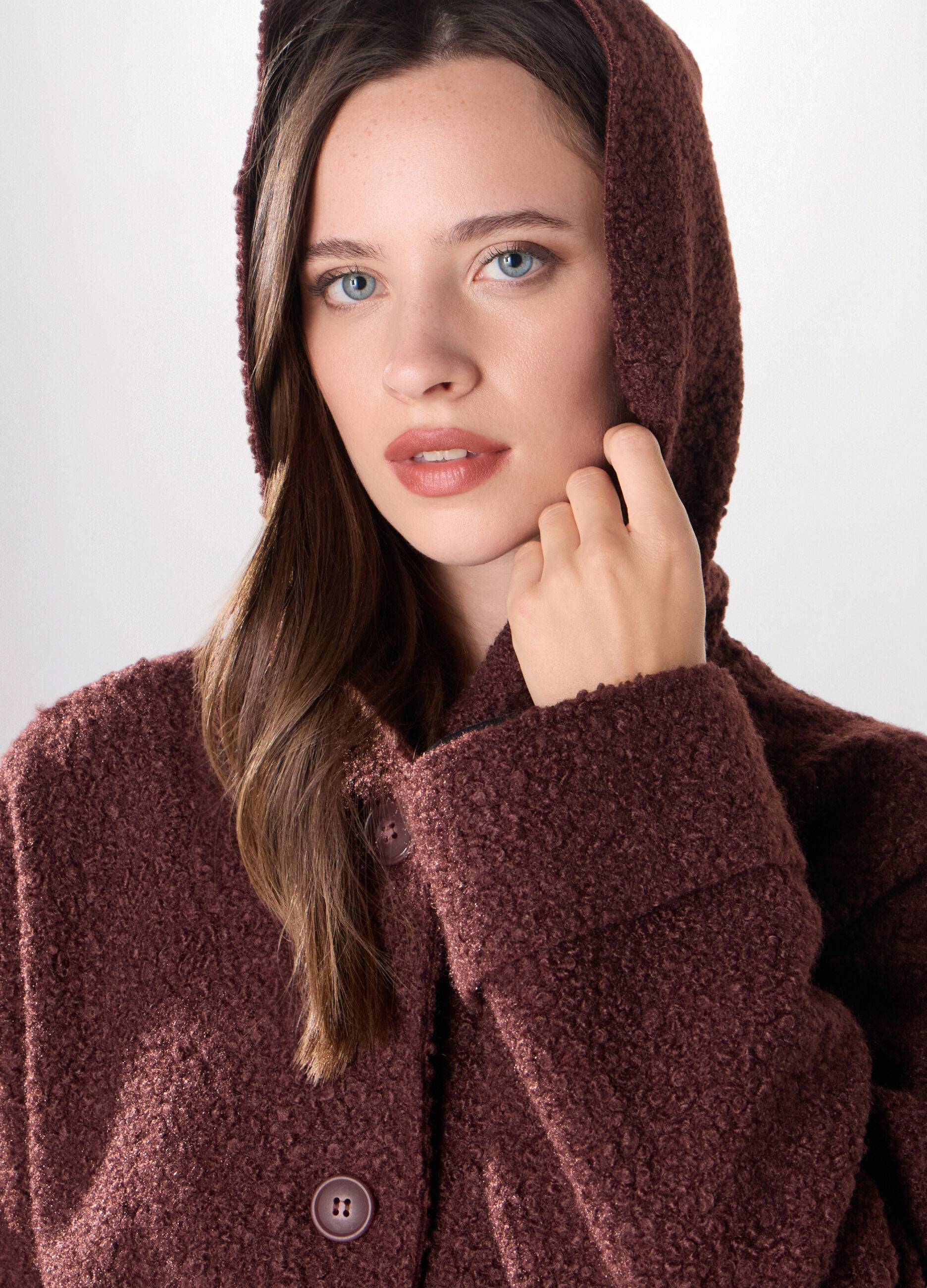 Cappotto bouclé donna_2