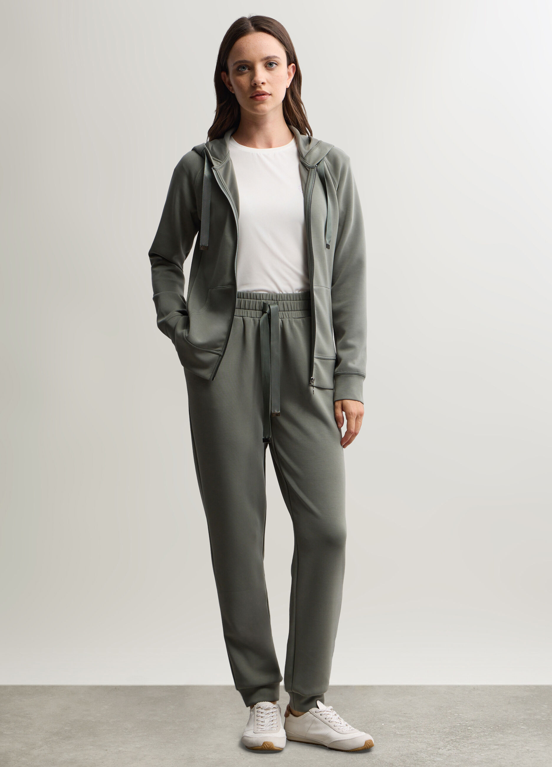 Jogger misto modal stretch donna_0