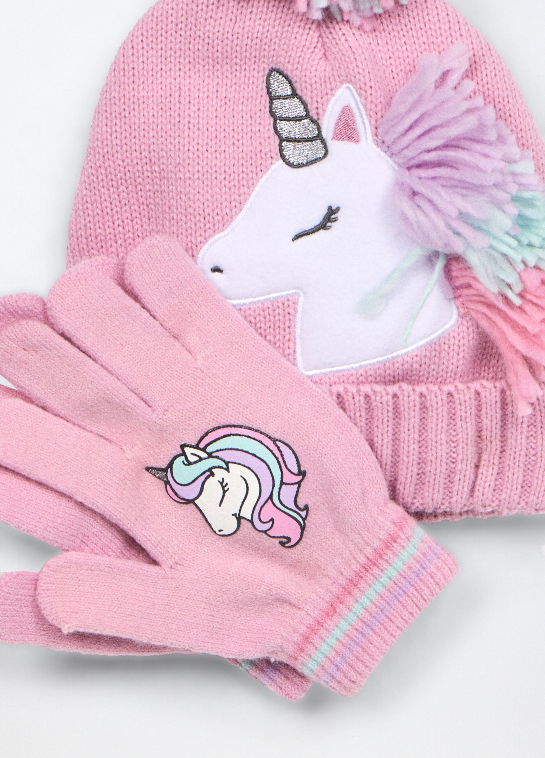 Set berretto + sciarpa tricot _2