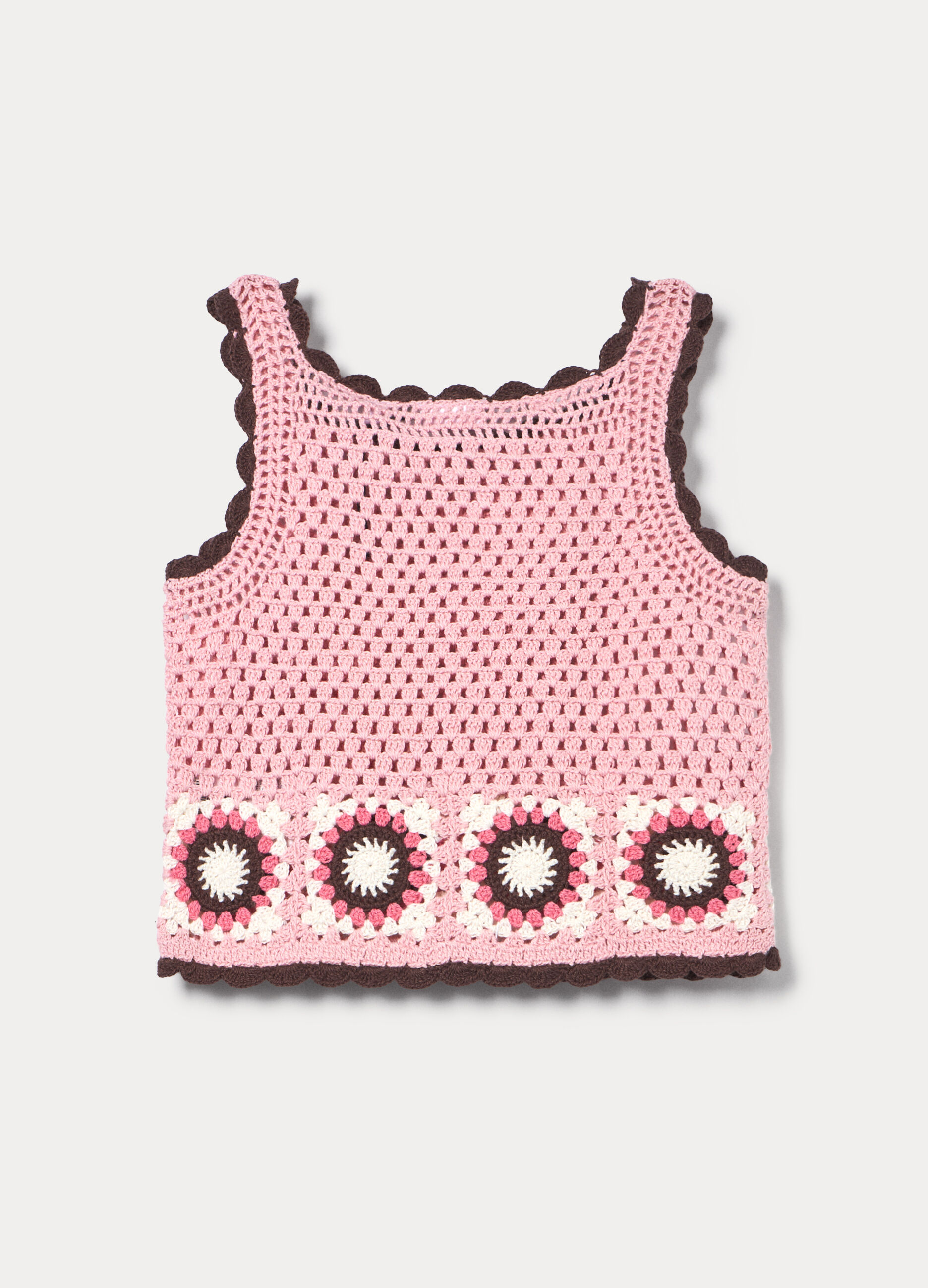 Top tricot in puro cotone bambina_1
