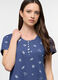 Camicia da notte corta in jersey di puro cotone donna_2