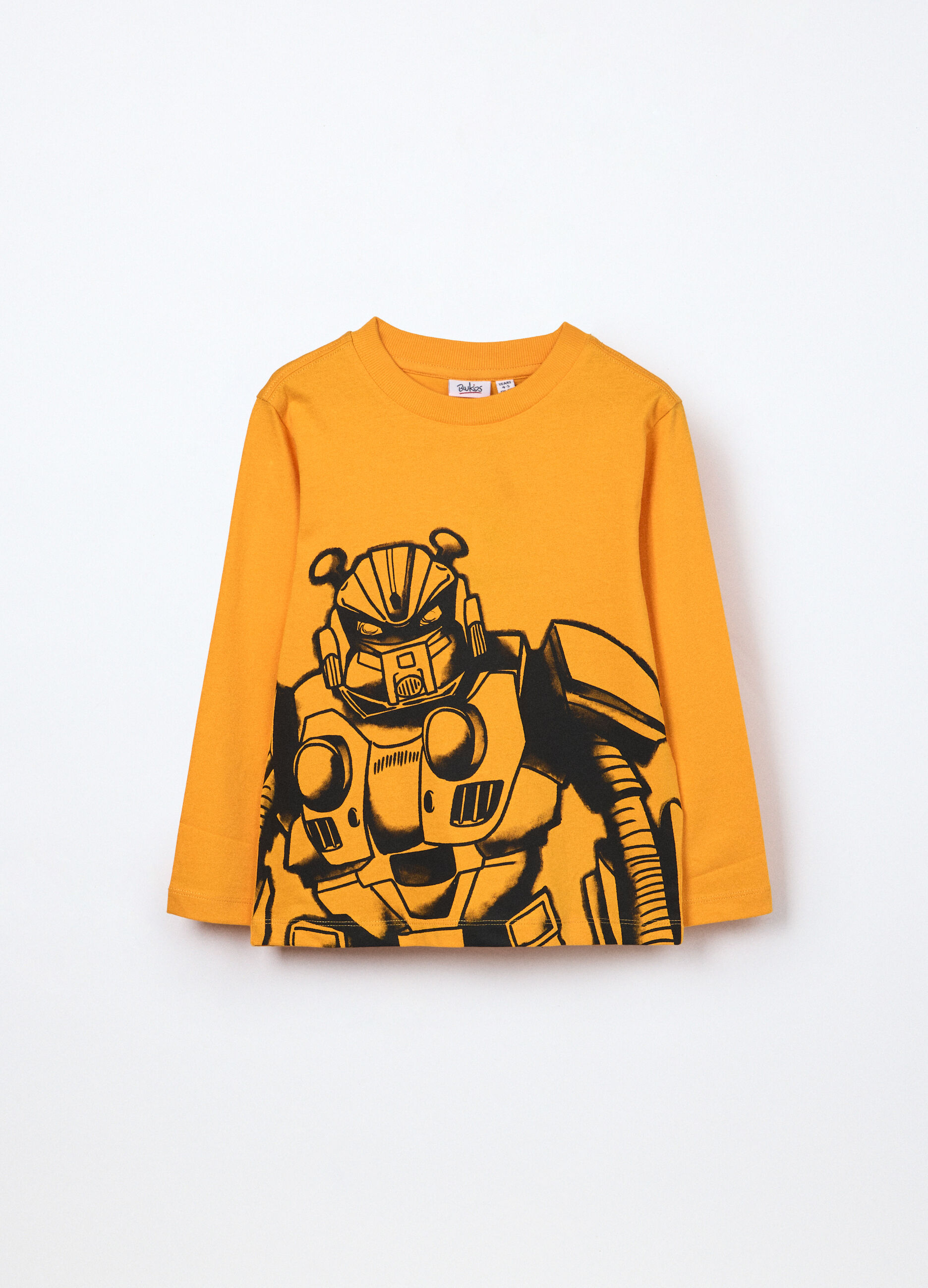T-shirt in jersey di puro cotone bambino_0