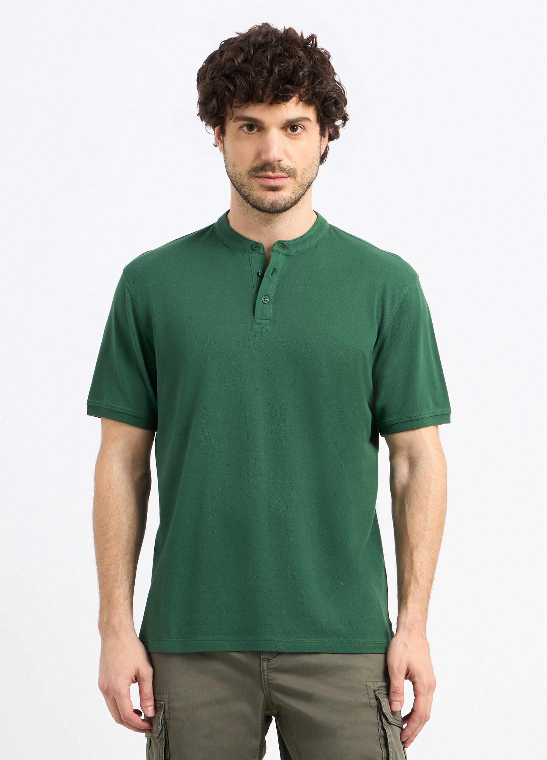 Polo in puro cotone uomo_0
