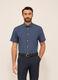Camicia a maniche corte a quadretti uomo_0