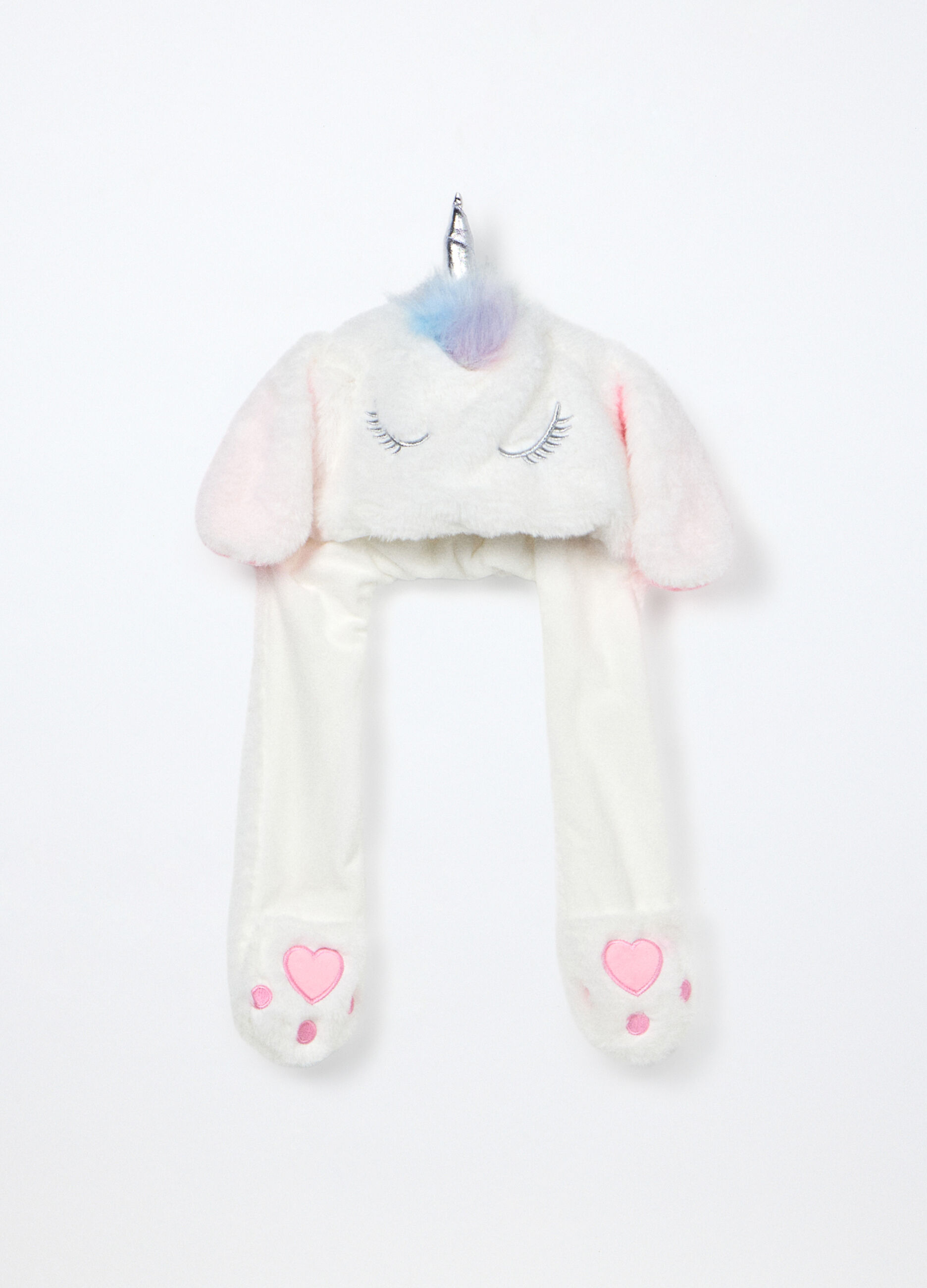 Berretto unicorno in eco fur_0