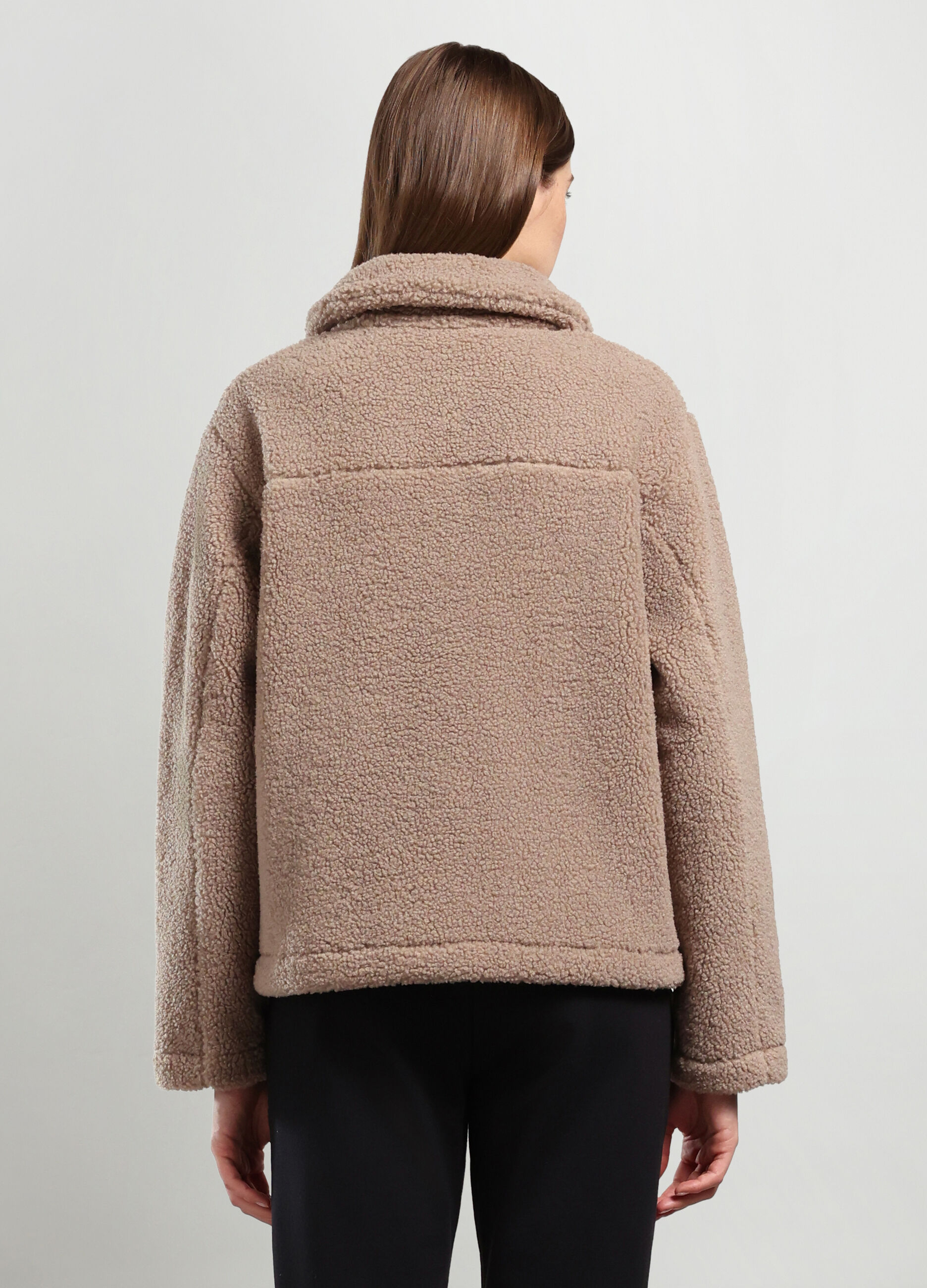 Giacca in sherpa donna