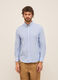 Camicia regular fit button-down a righe uomo_0