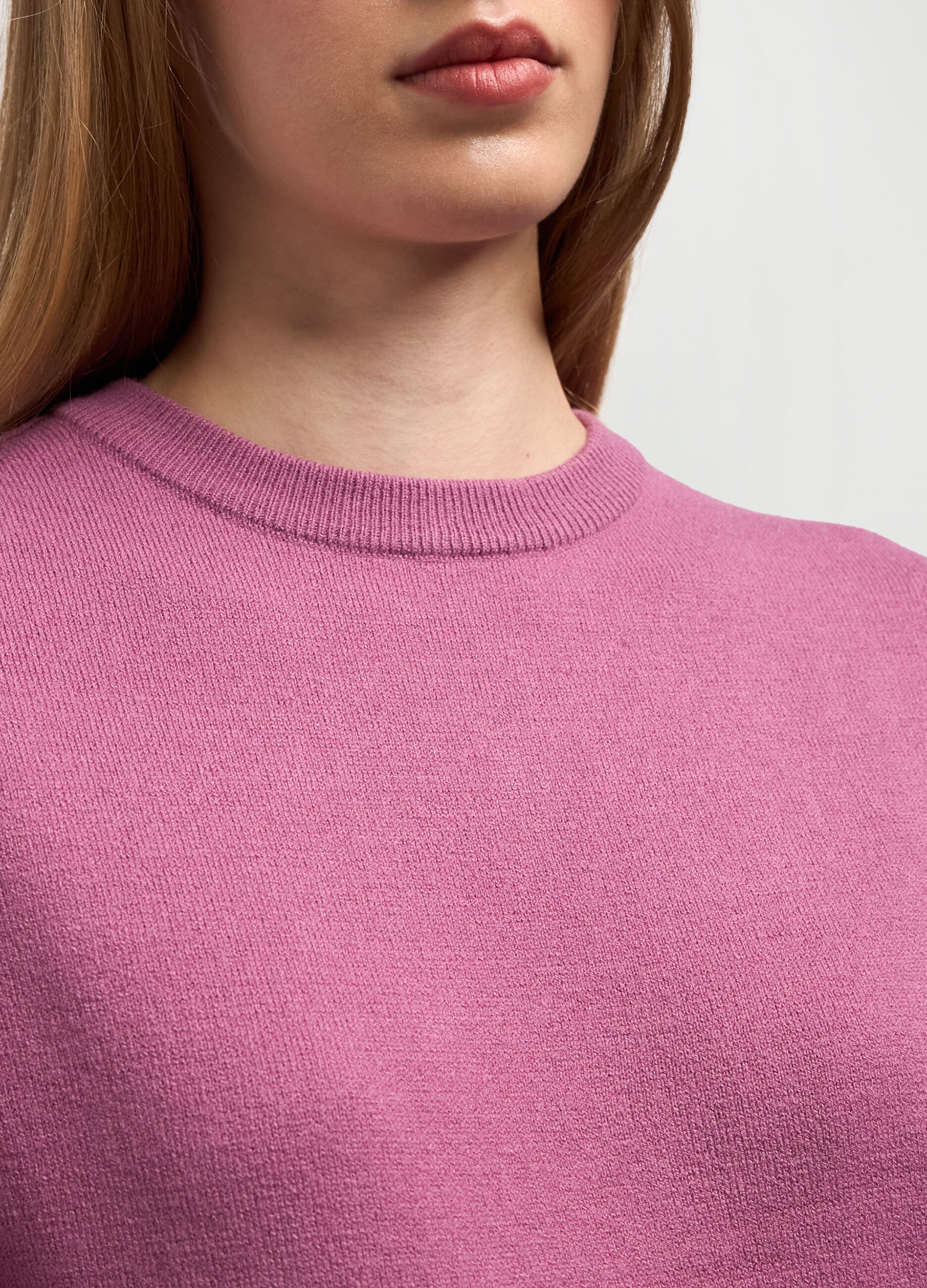 Tricot con maniche a palloncino donna_2