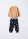 Set pigiama lungo in coral fleece _1