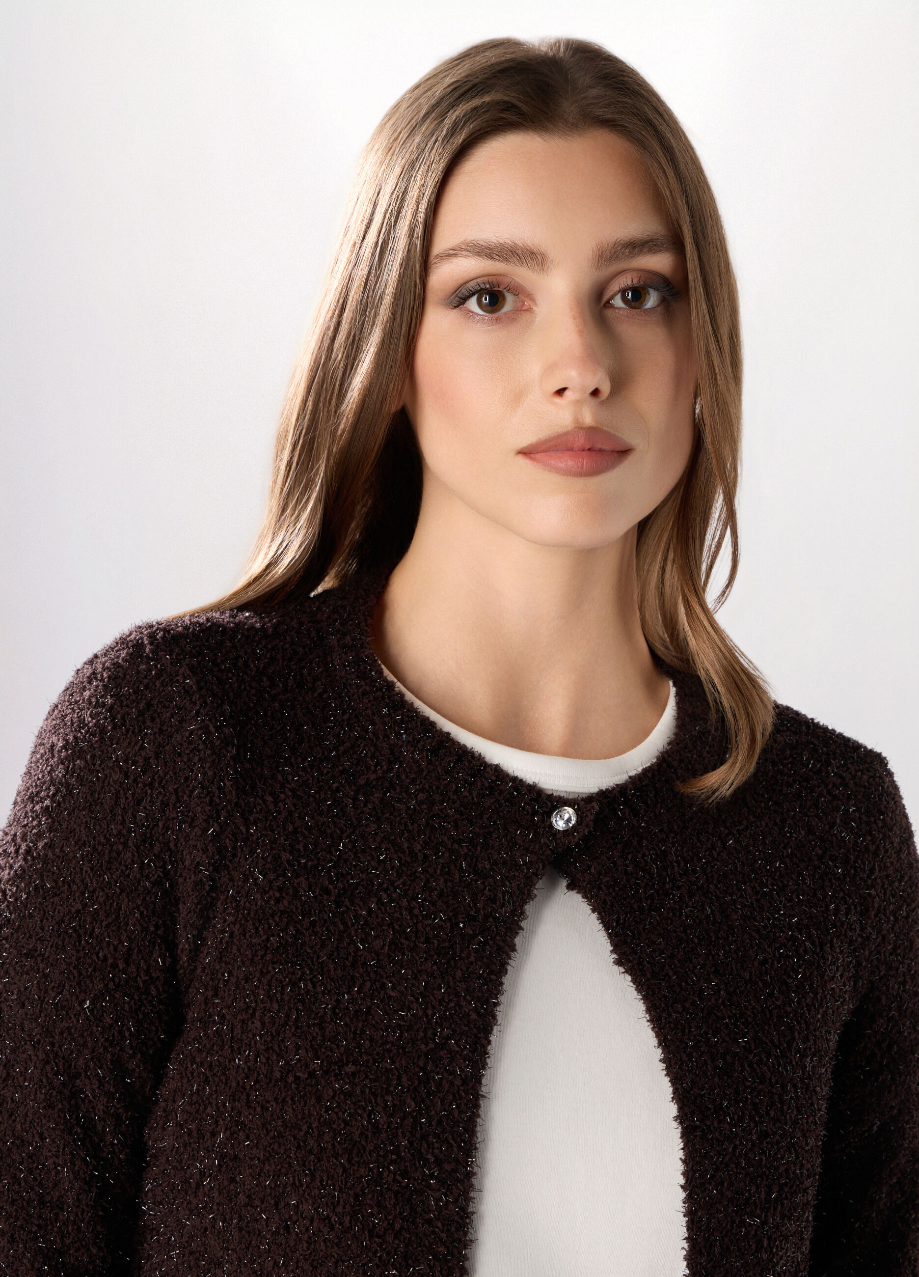 Cardigan tricot donna_2