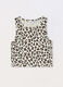 Top in cotone stretch ragazza _0