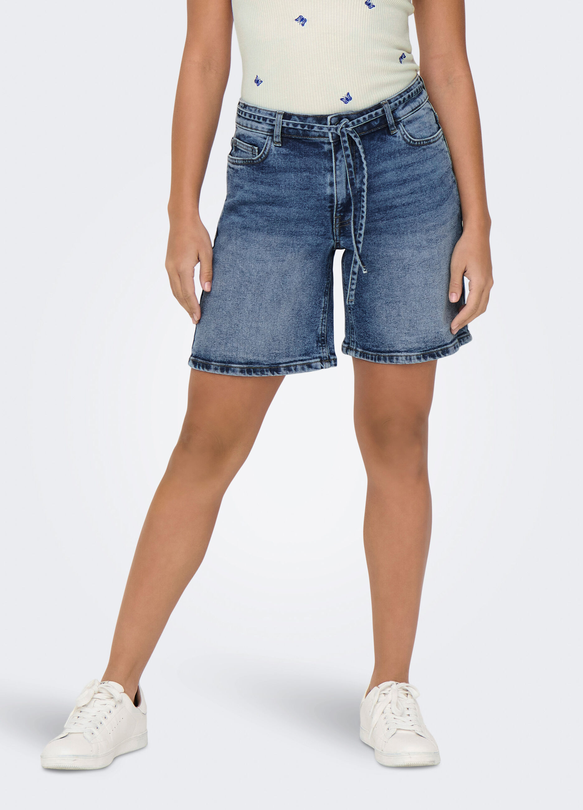 Shorts in denim donna