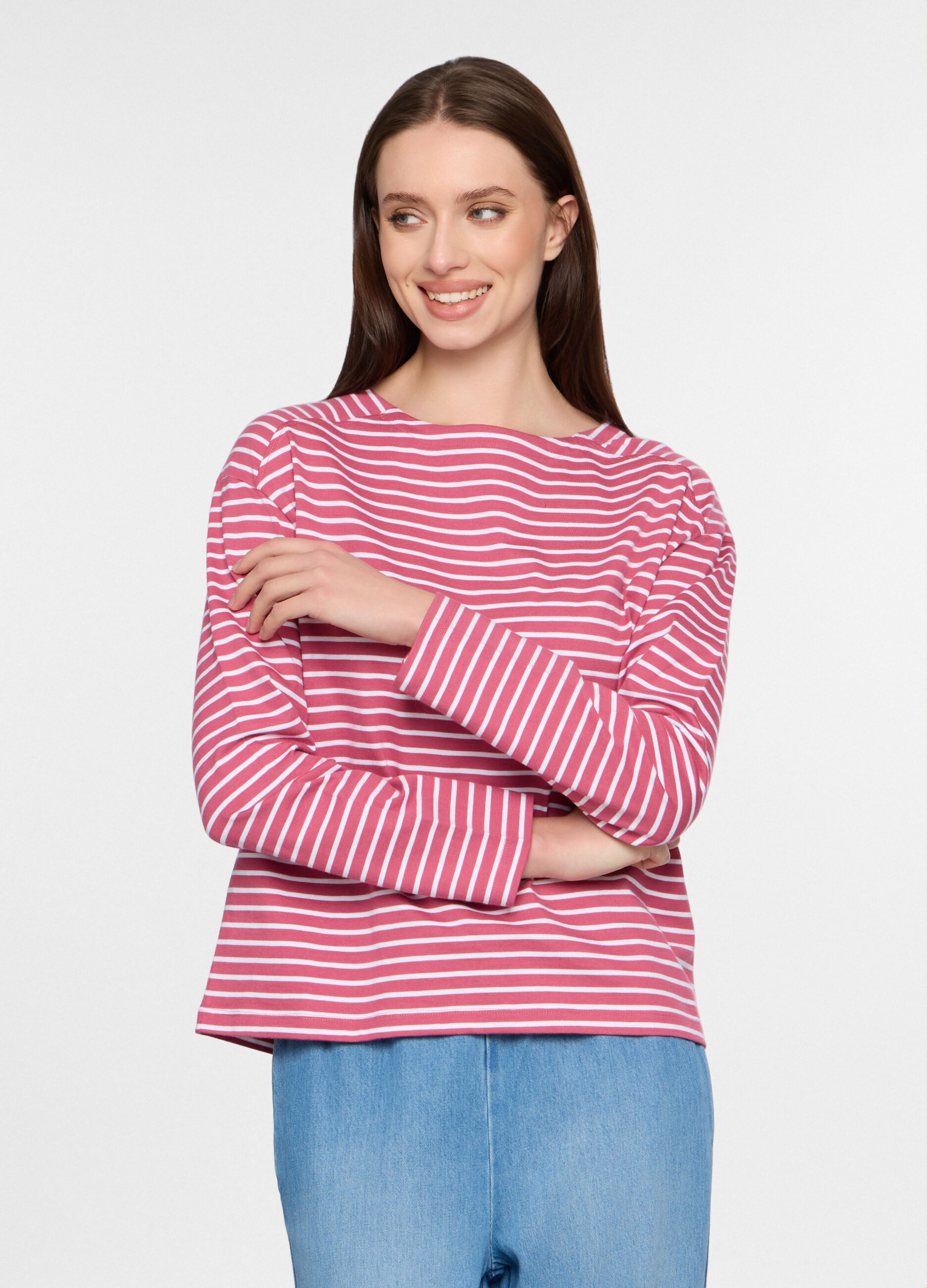 T-shirt girocollo donna_0