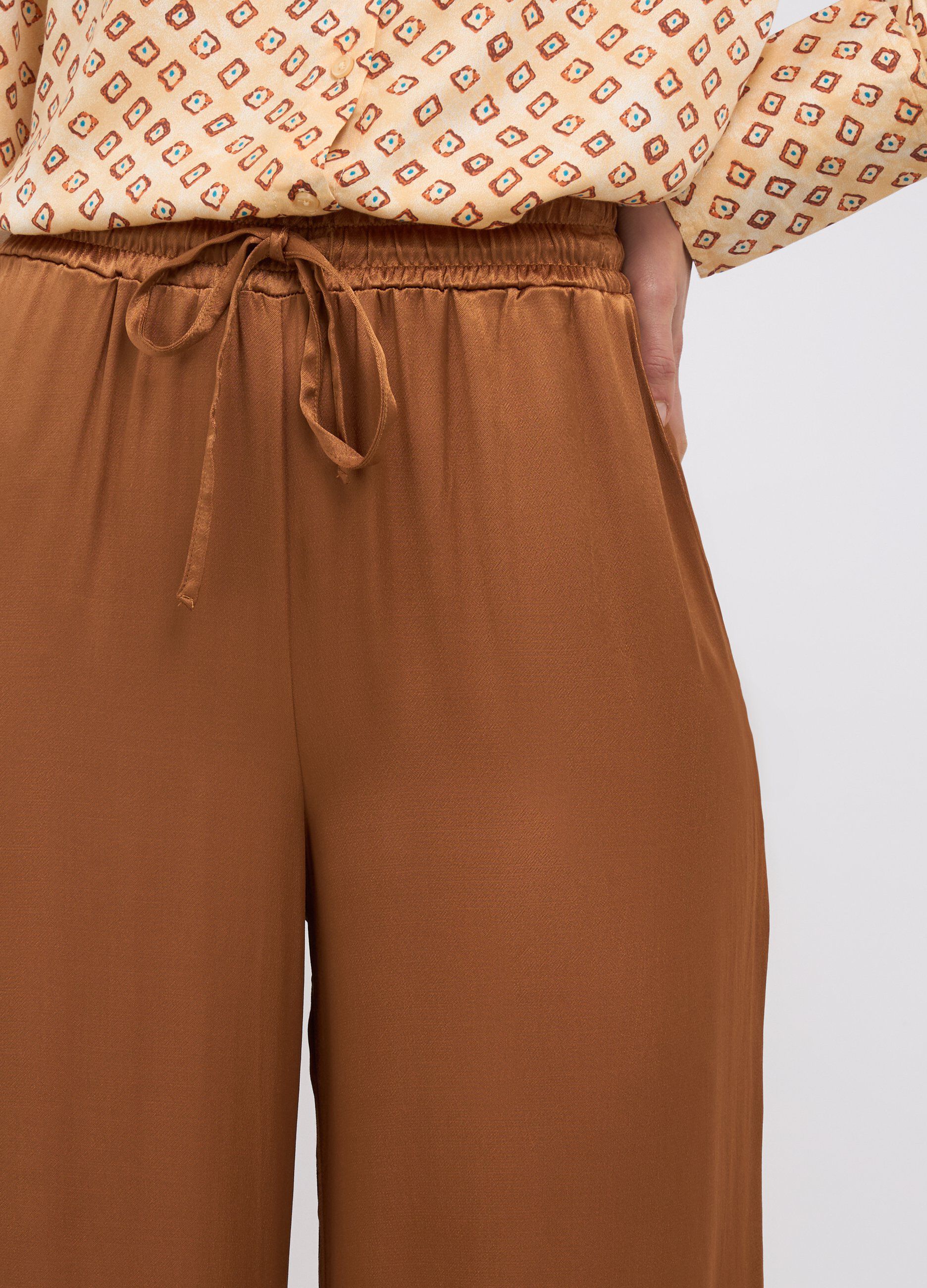 Pantaloni in pura viscosa donna_2