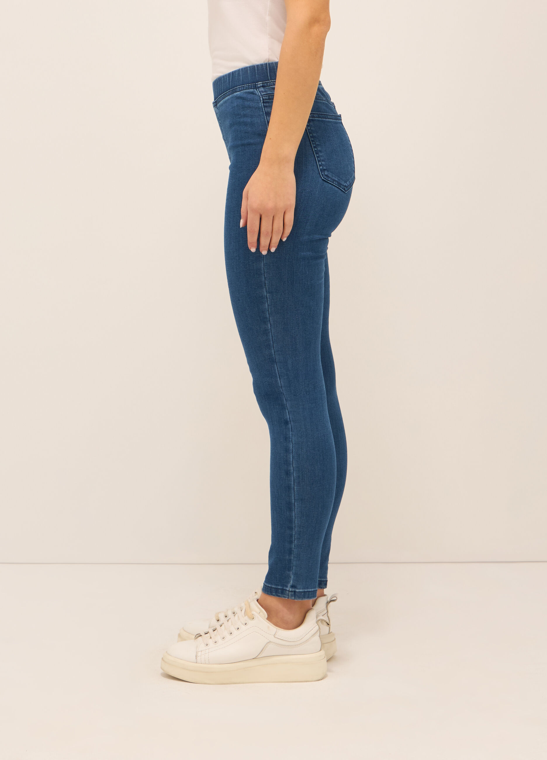 Jeggings in stretch denim donna_2