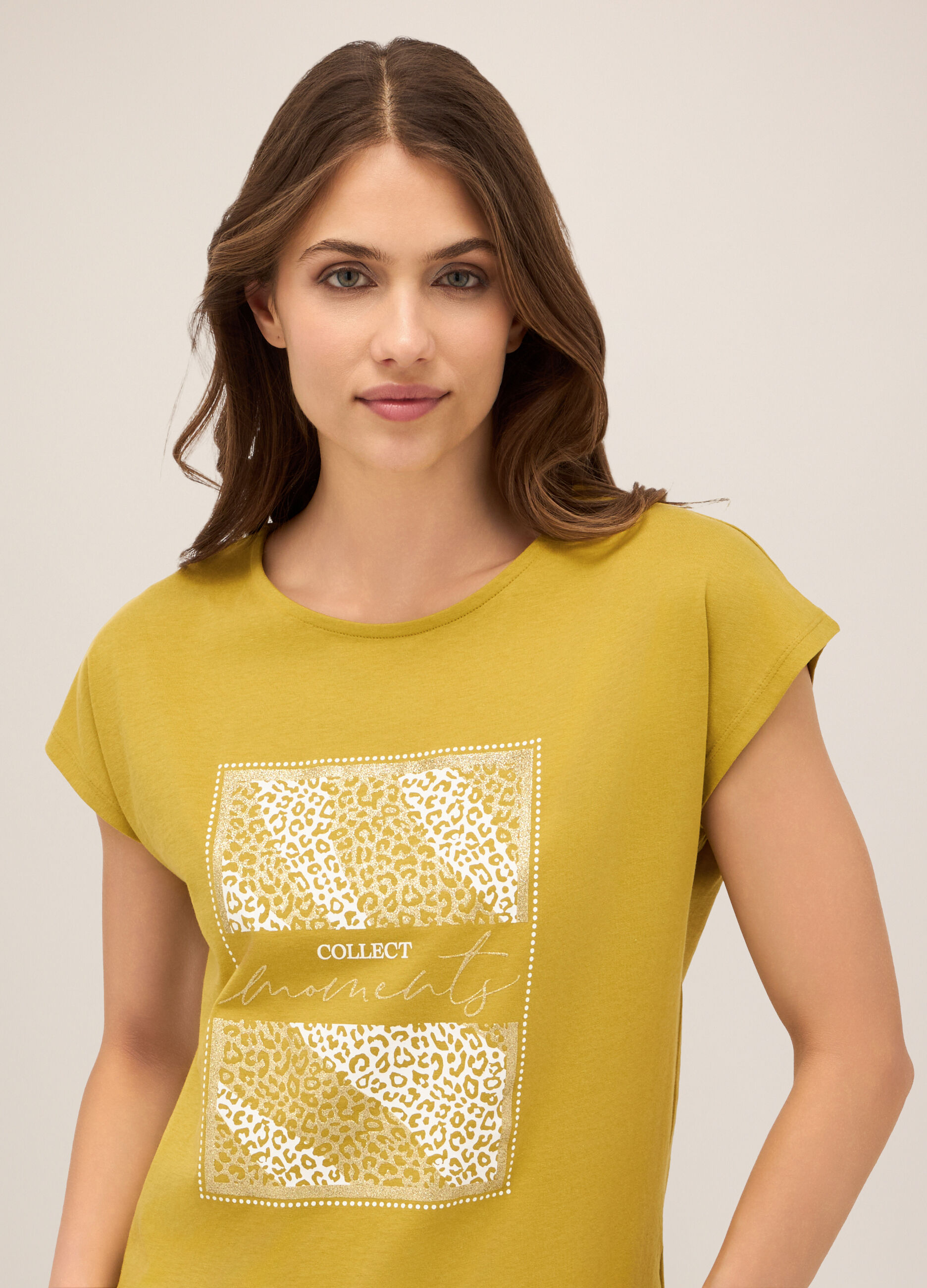 T-shirt in puro cotone donna_2