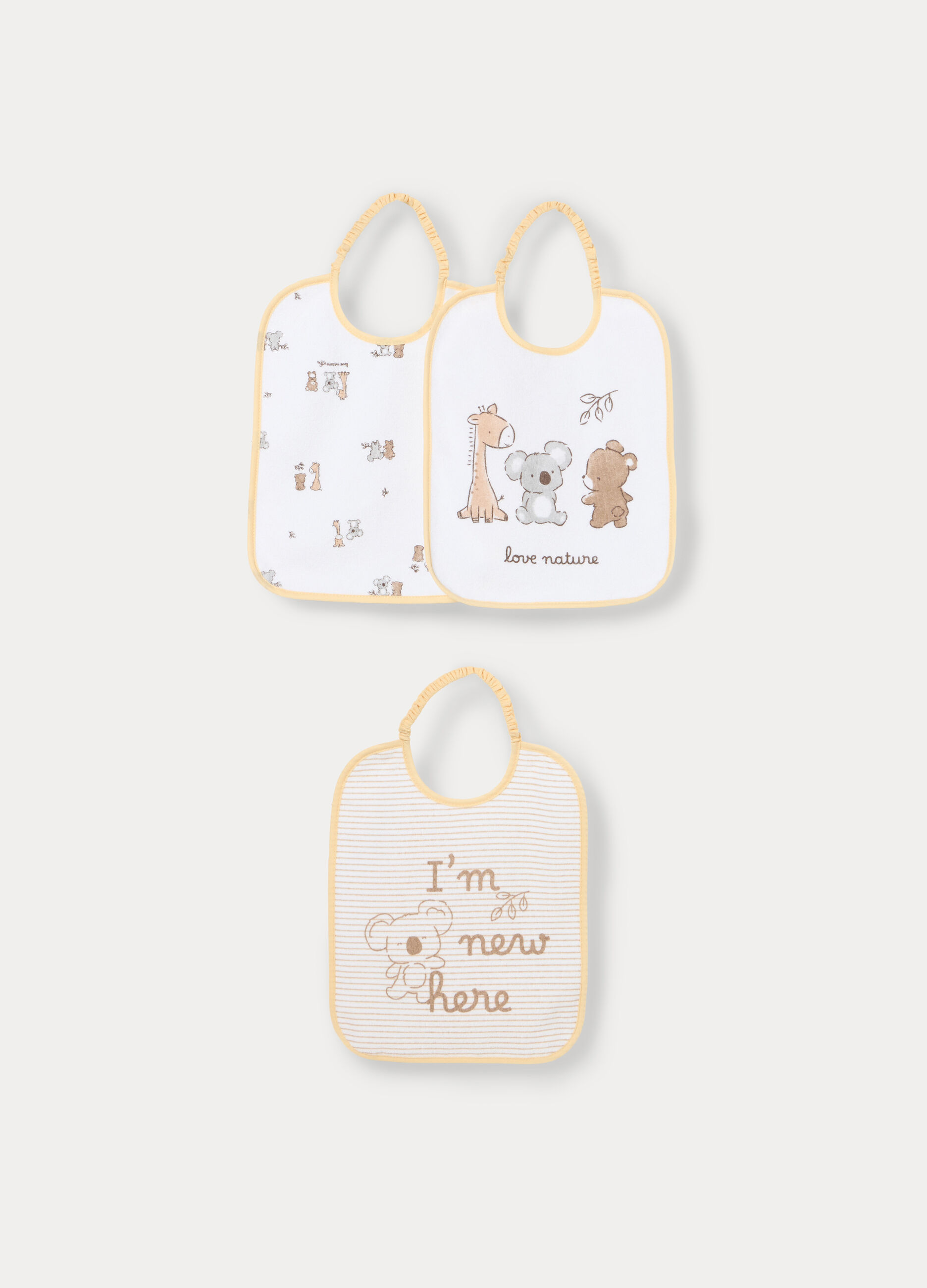 Pack 3 bavaglini in spugna neonata_0