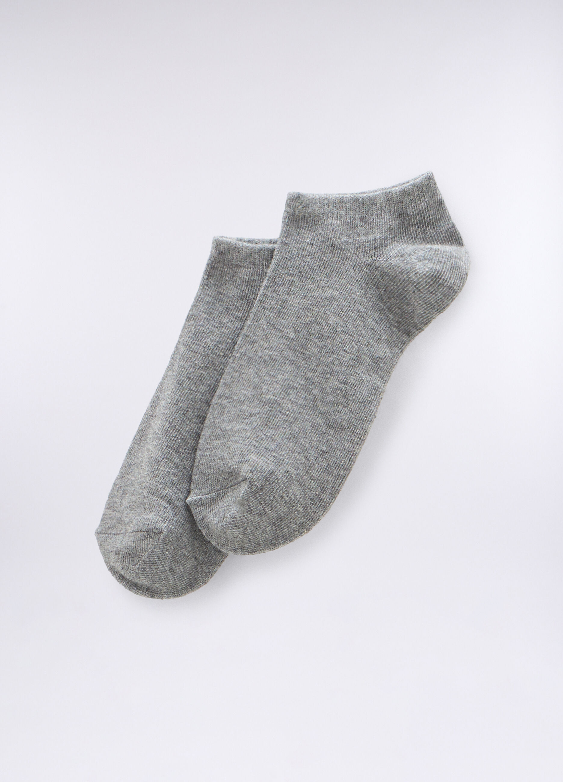 Calzini alla caviglia in cotone stretch uomo_0