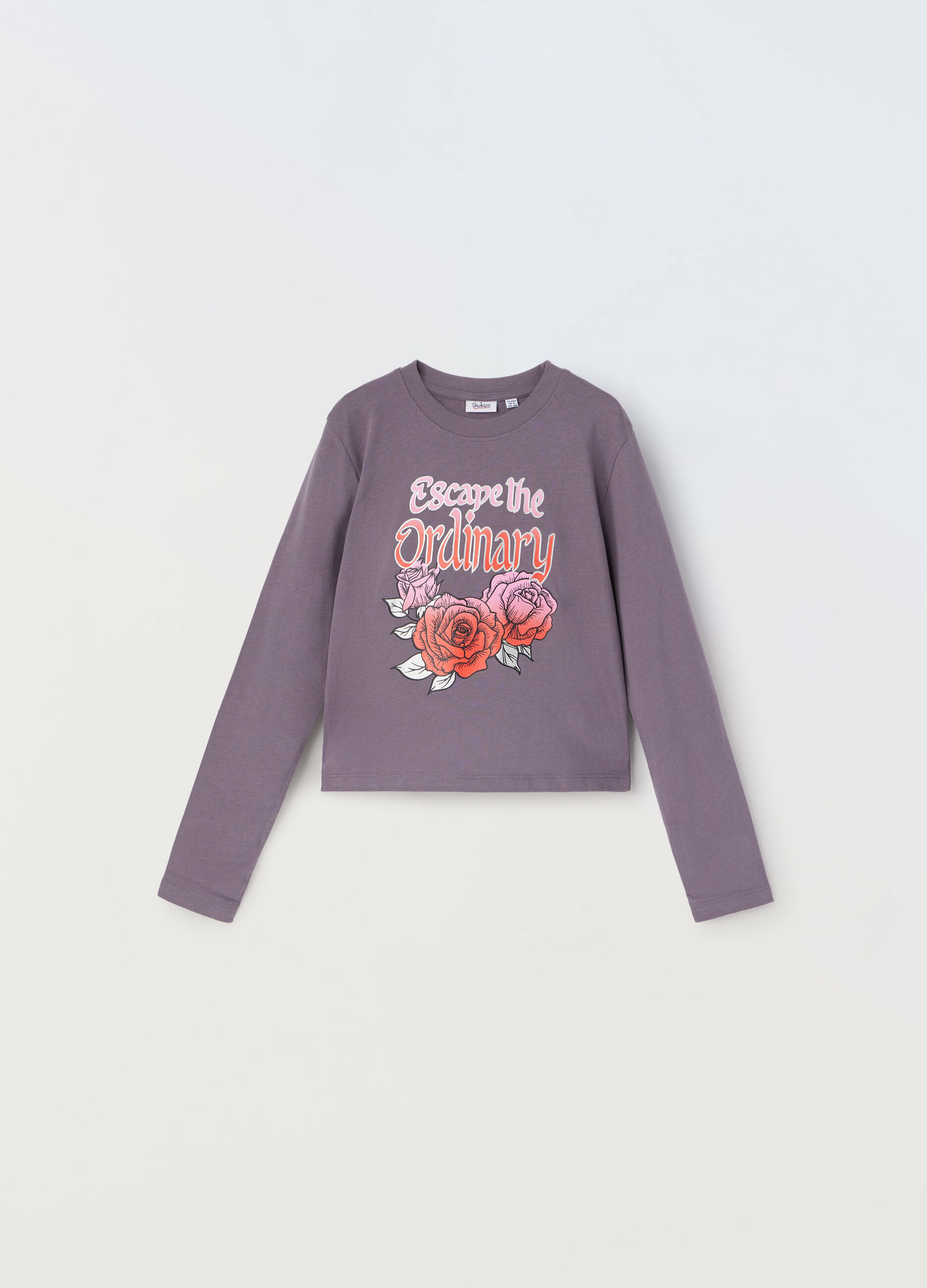 T-shirt in puro cotone ragazza_0