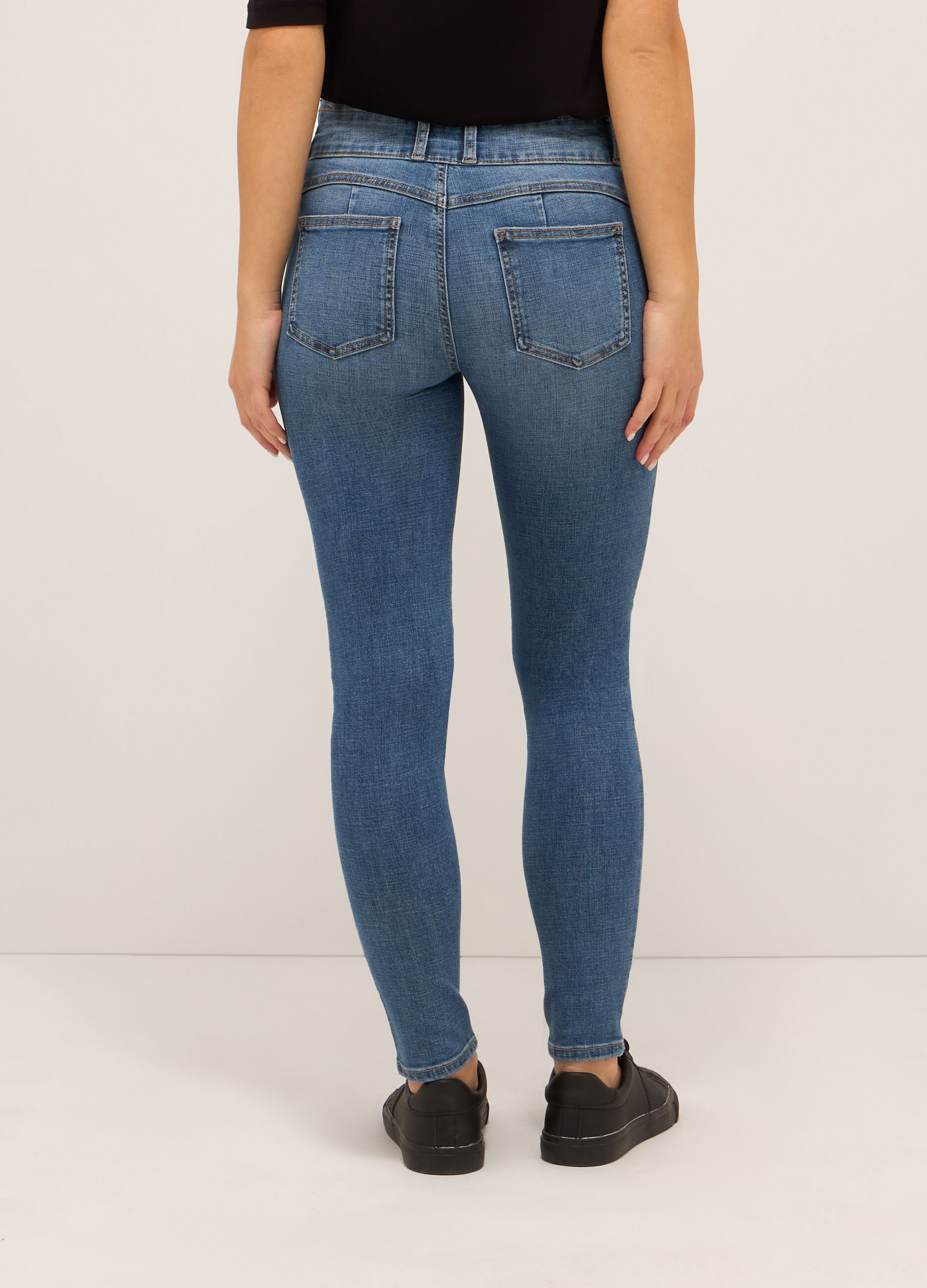Treggings stretch denim donna_1