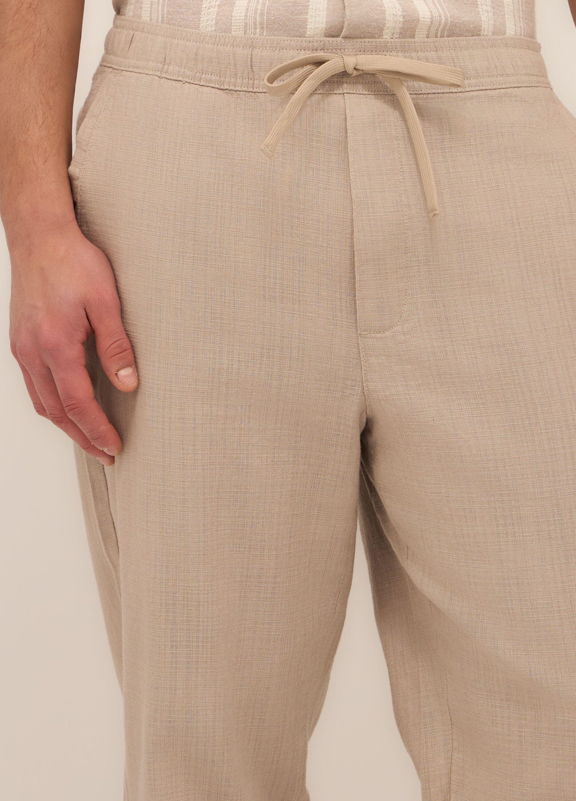 Chino oversize in puro cotone uomo_2