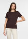 T-shirt girocollo donna _0