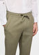 Pantalone chino relaxed fit in cotone e lino uomo_2