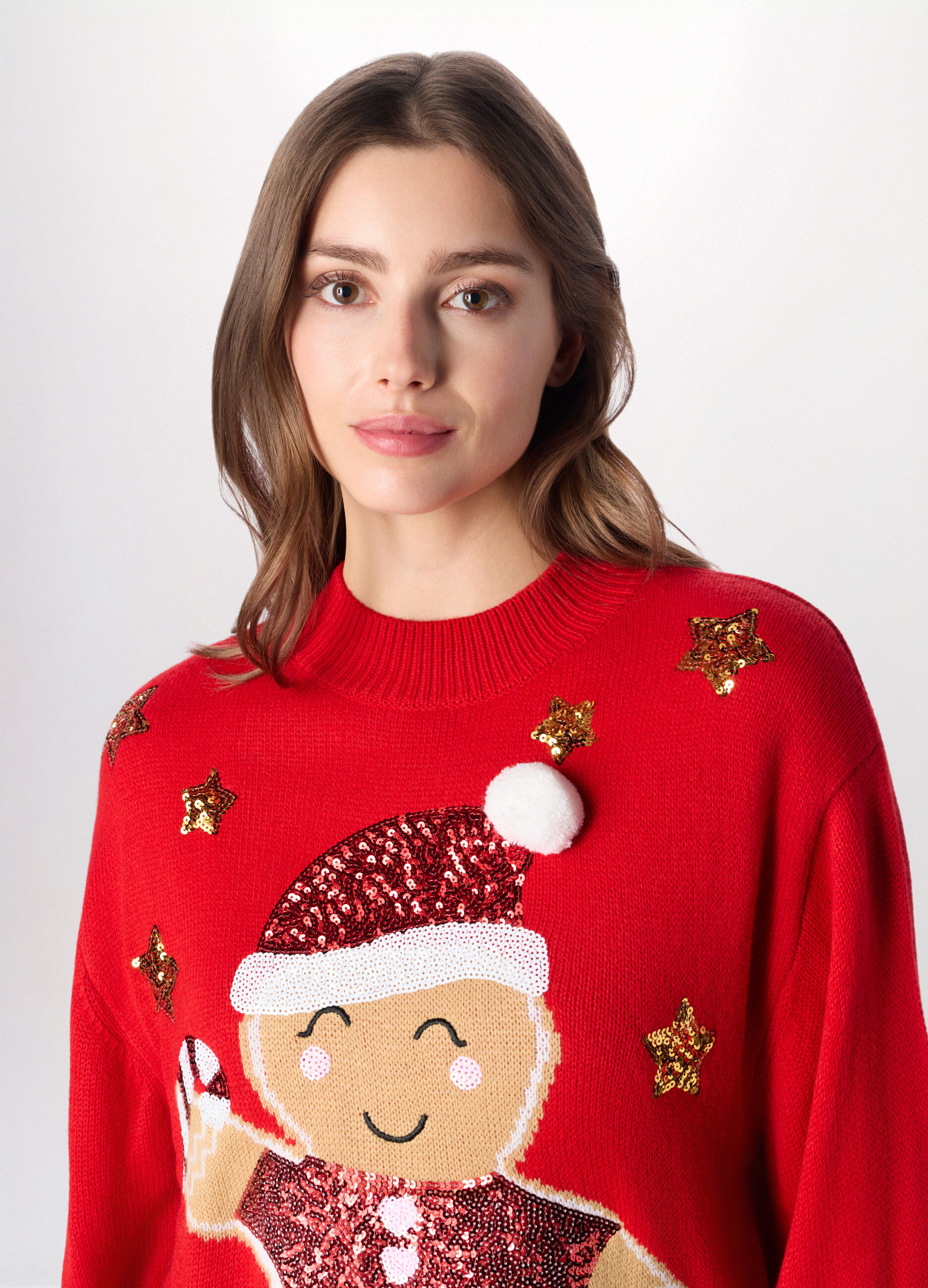 Girocollo tricot natalizio donna_2