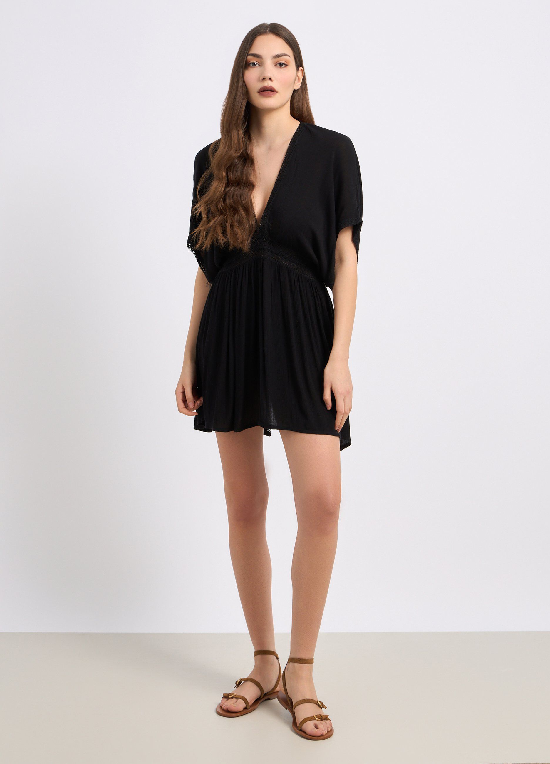 Copri costume in viscosa donna_0
