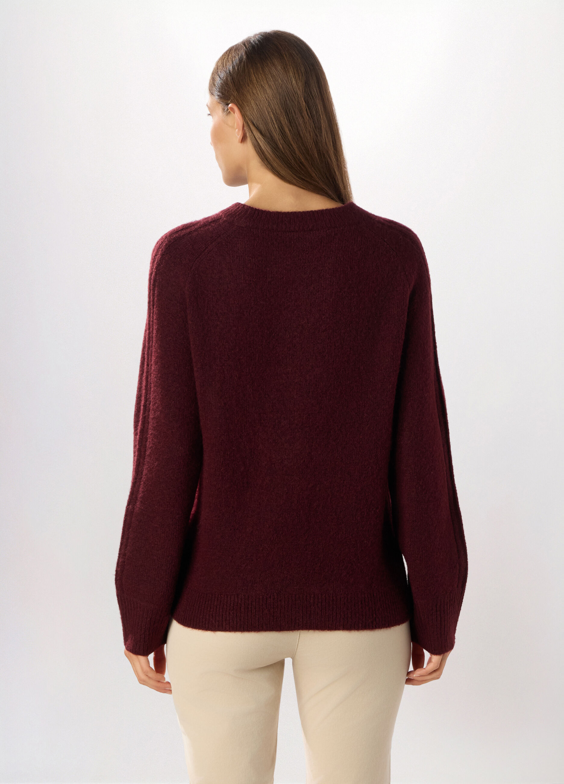 Pullover tricot misto lana donna_1