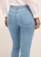 Pantaloni fit straight in denim stretch donna_2