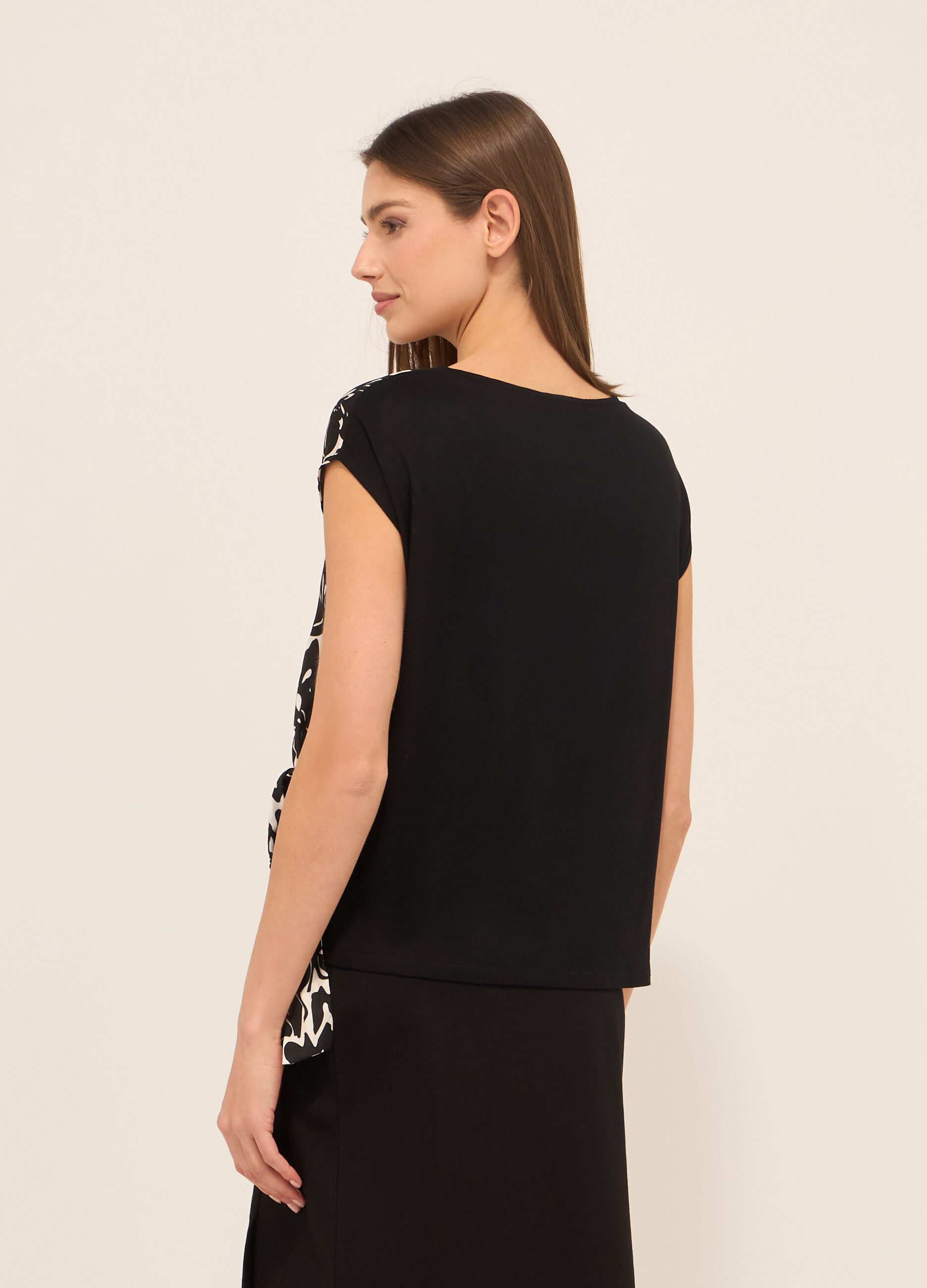 T-shirt in vista stretch donna_1