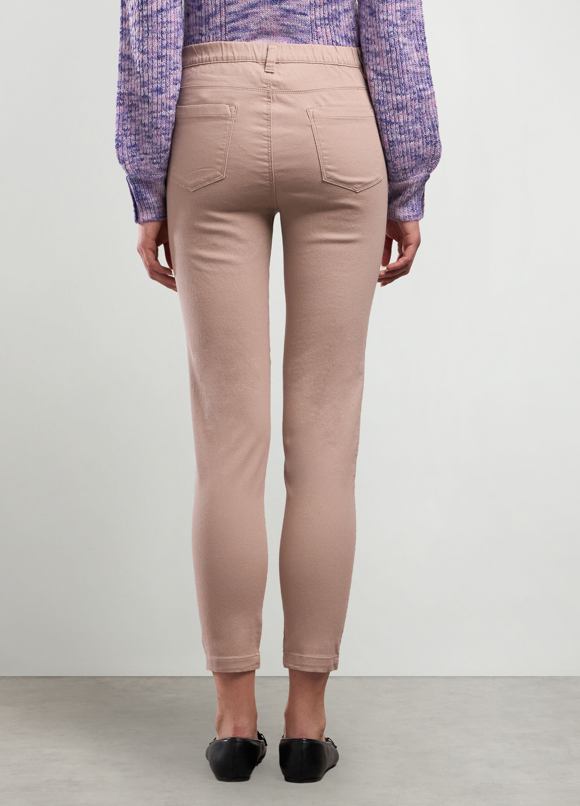 Jeggings in misto cotone stretch donna_1