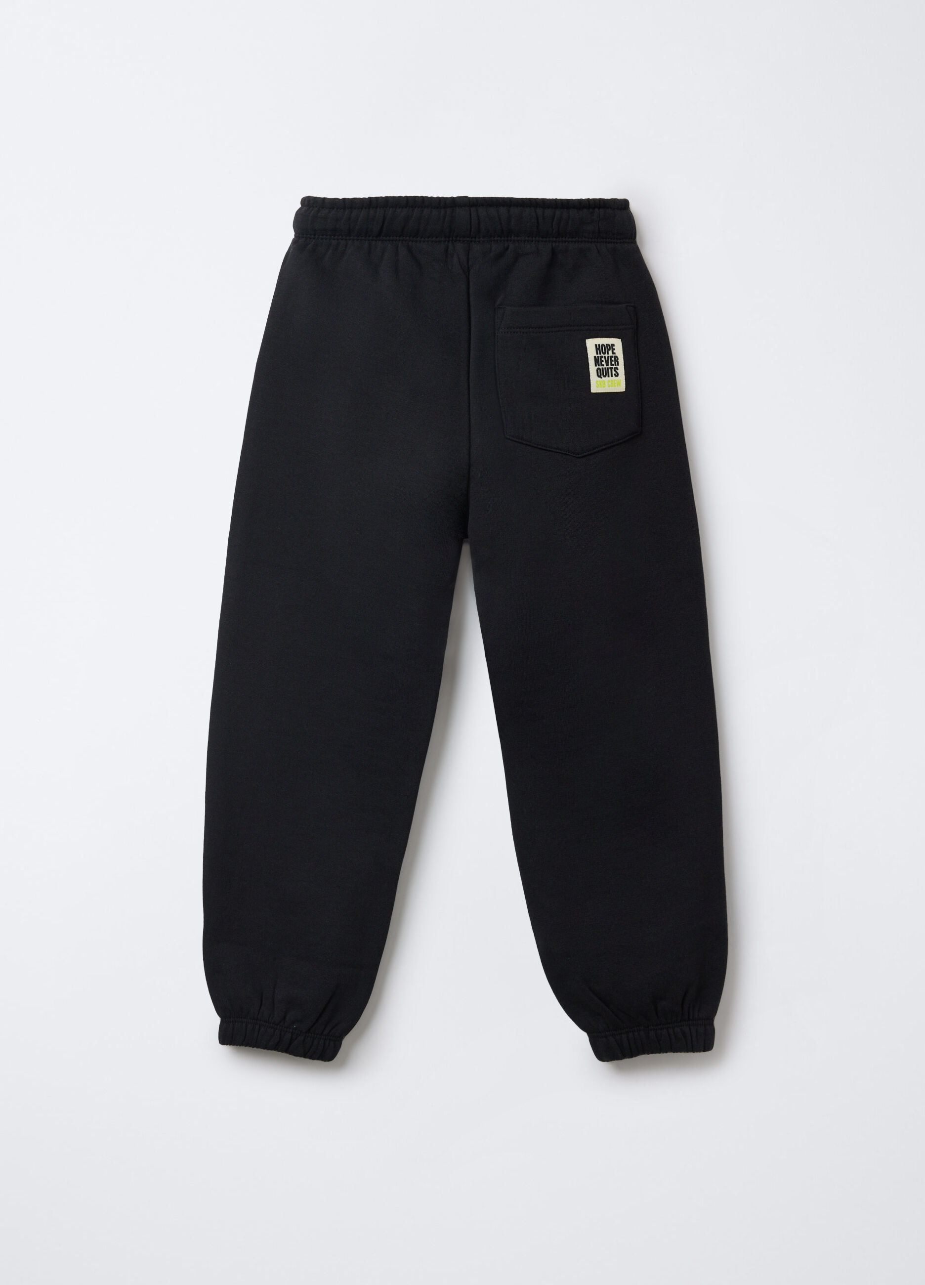 Jogger in felpa di puro cotone Regular Fit bambino_0