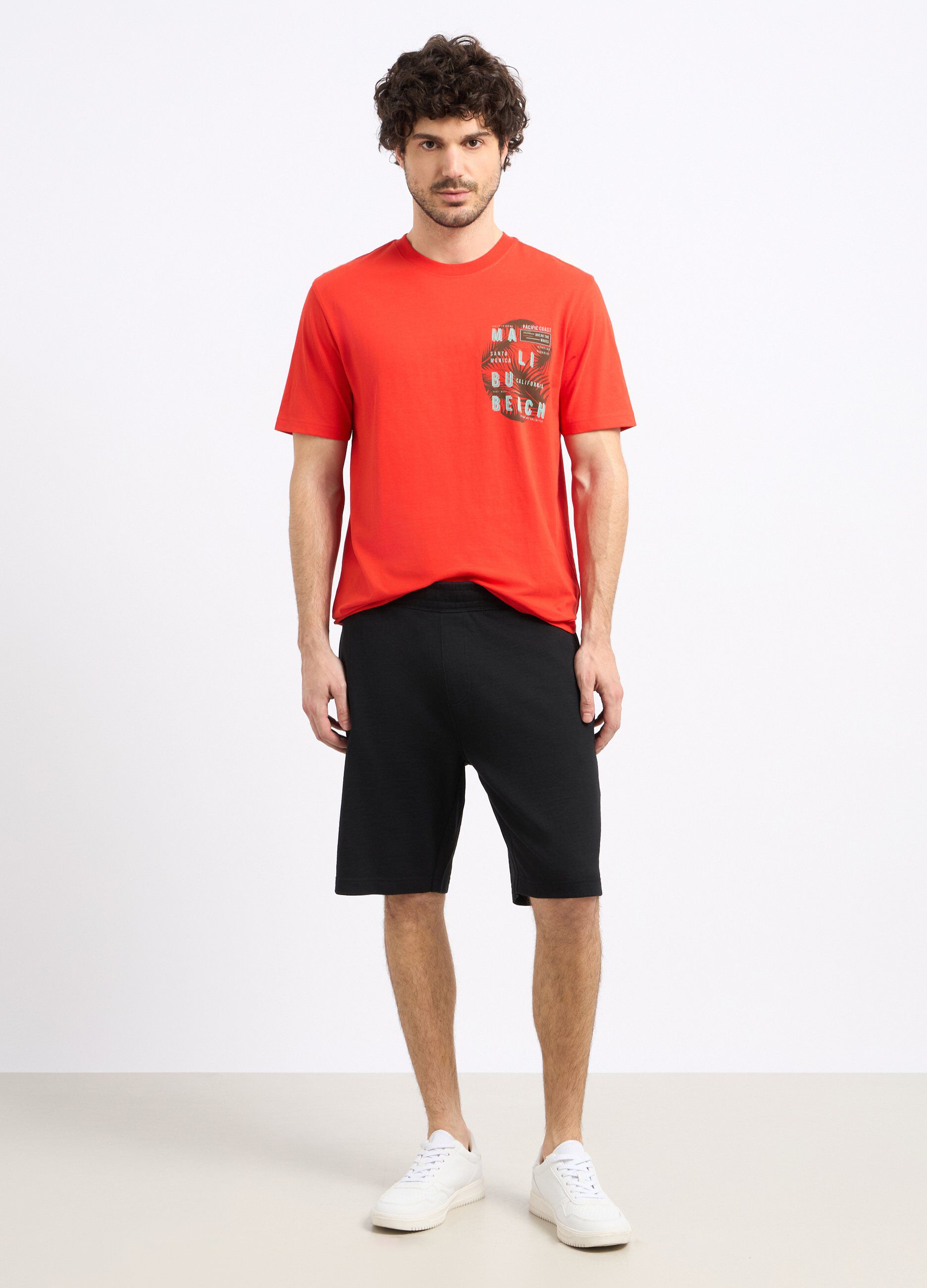 Shorts in puro cotone uomo_0